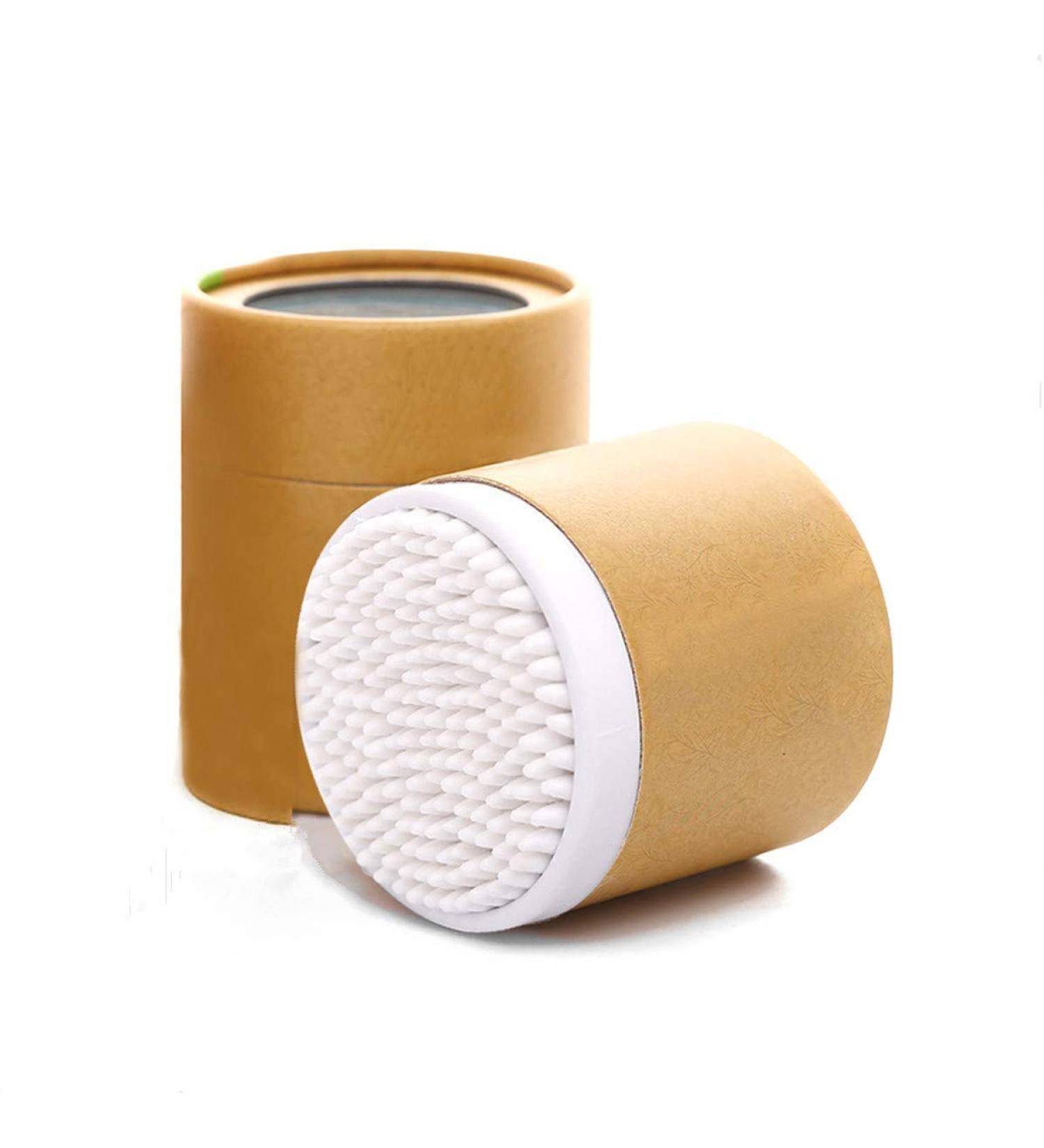 400 Cotton Swabs - 7cm Bamboo Double Precision Tips | 2 Packs of 200 - Eco-Friendly Cleaning Solution - Buy Online on GoSupps.com