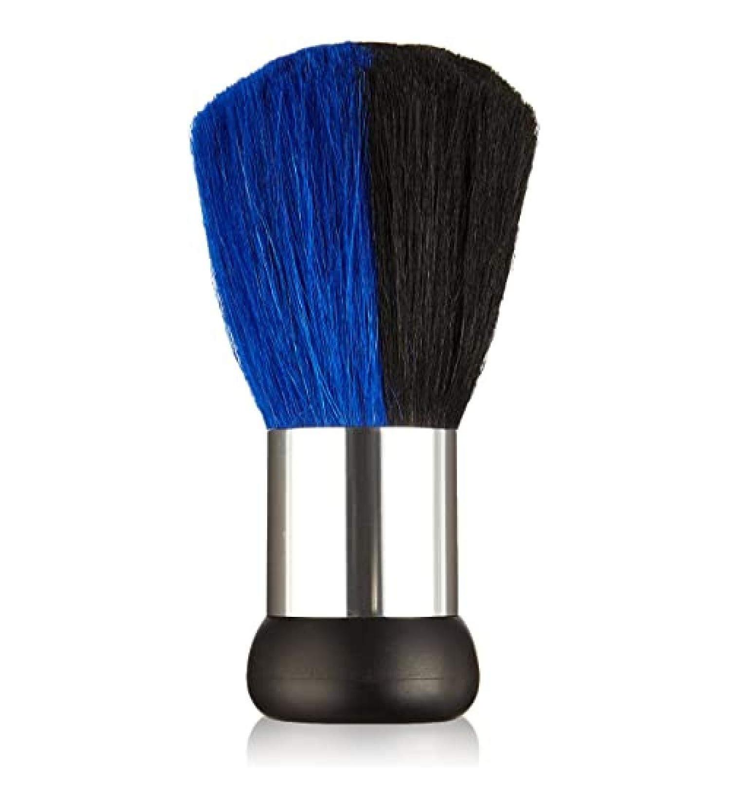 Efalock Professional neck brush 11 cm black/blue 1 pack (1x 1 piece) Black/Blue 11 cm