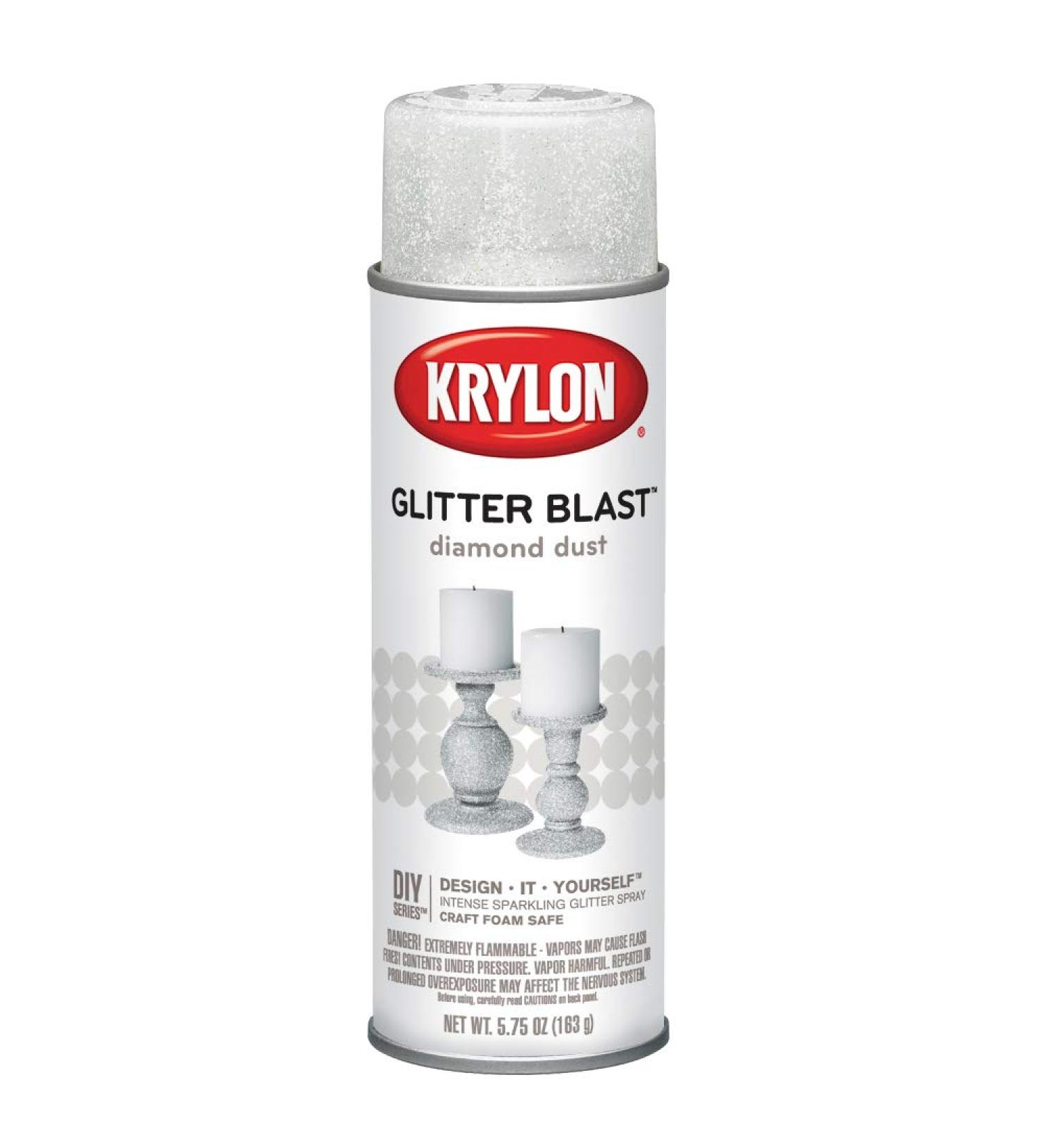 Krylon Glitter Blast Spray Paint - Diamond Dust 5.75 oz | Craft Projects - Buy Online on GoSupps.com