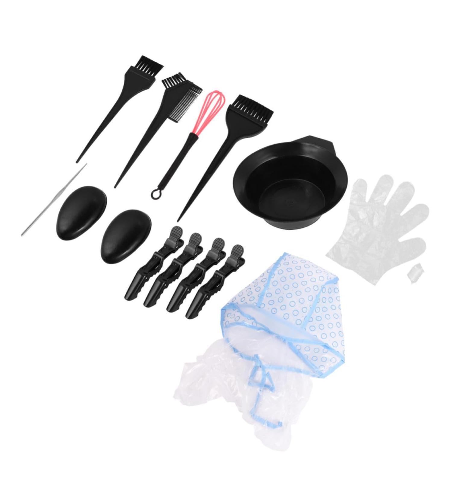 15 pi ces Kit Coiffure Coloration Cheveux Bol Peigne et Brosse pour Teinture Professionnelle et Usage Domestique Accessoires Durables pour M ches et Balayage - Buy Online on GoSupps.com