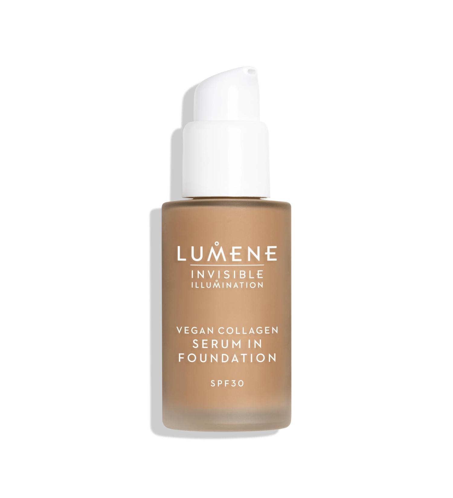 LUMENE Invisible Illumination Tinted Serum SPF30 with Vegan Collagen and Hyaluronic Acid Serum Shade 6 30 ml - Buy Online on GoSupps.com