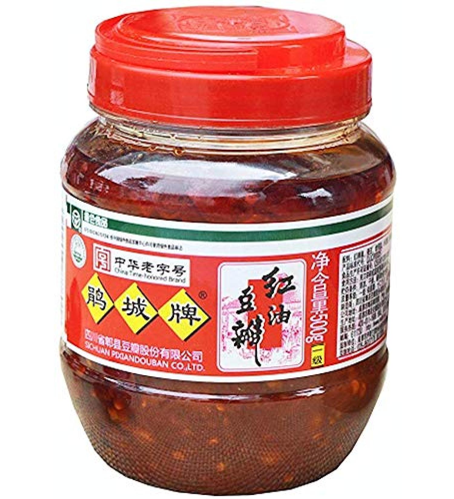 Sichuan / Pixian / Pi Xian Broad Bean Paste with Chili Oil 18OZ (500g)