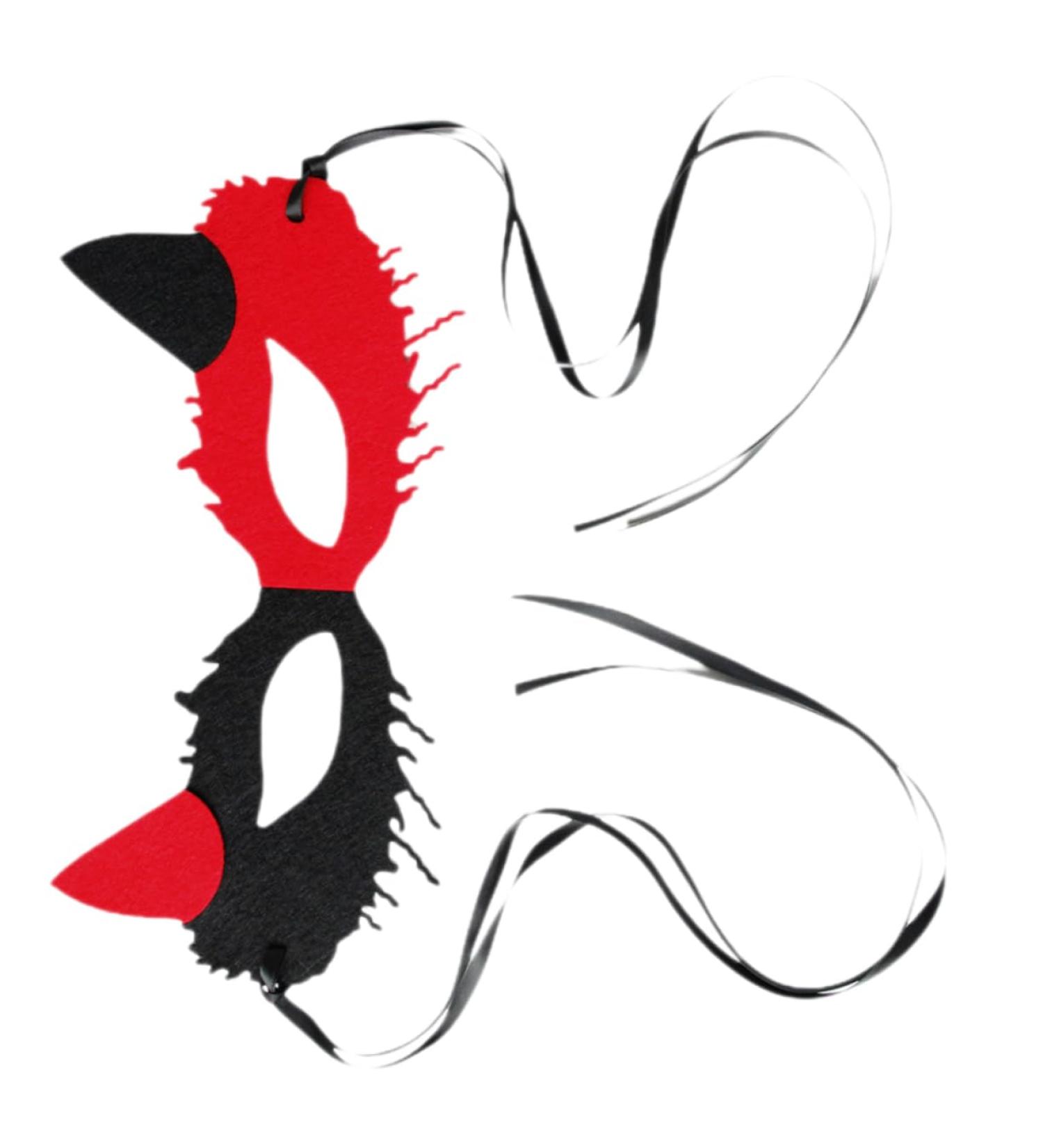 Healvian Party Mask Carnival Mask Devil Halloween Women Masquerade Women Half Mask Death Mardi Gras Mask for Women Fox Masquerade Fox Costume The Mask - Buy Online on GoSupps.com