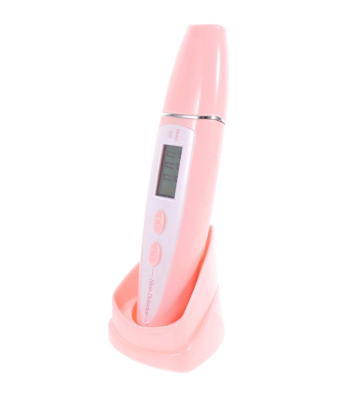 minkissy Skin Facial Moisture Tester Led Display Moisture Tester Facial Tester Moisture Meter Tester Care Moisture Analyzer Skin Hydration Tester Prosthetic Nose Pink Monitor Face - Buy Online on GoSupps.com