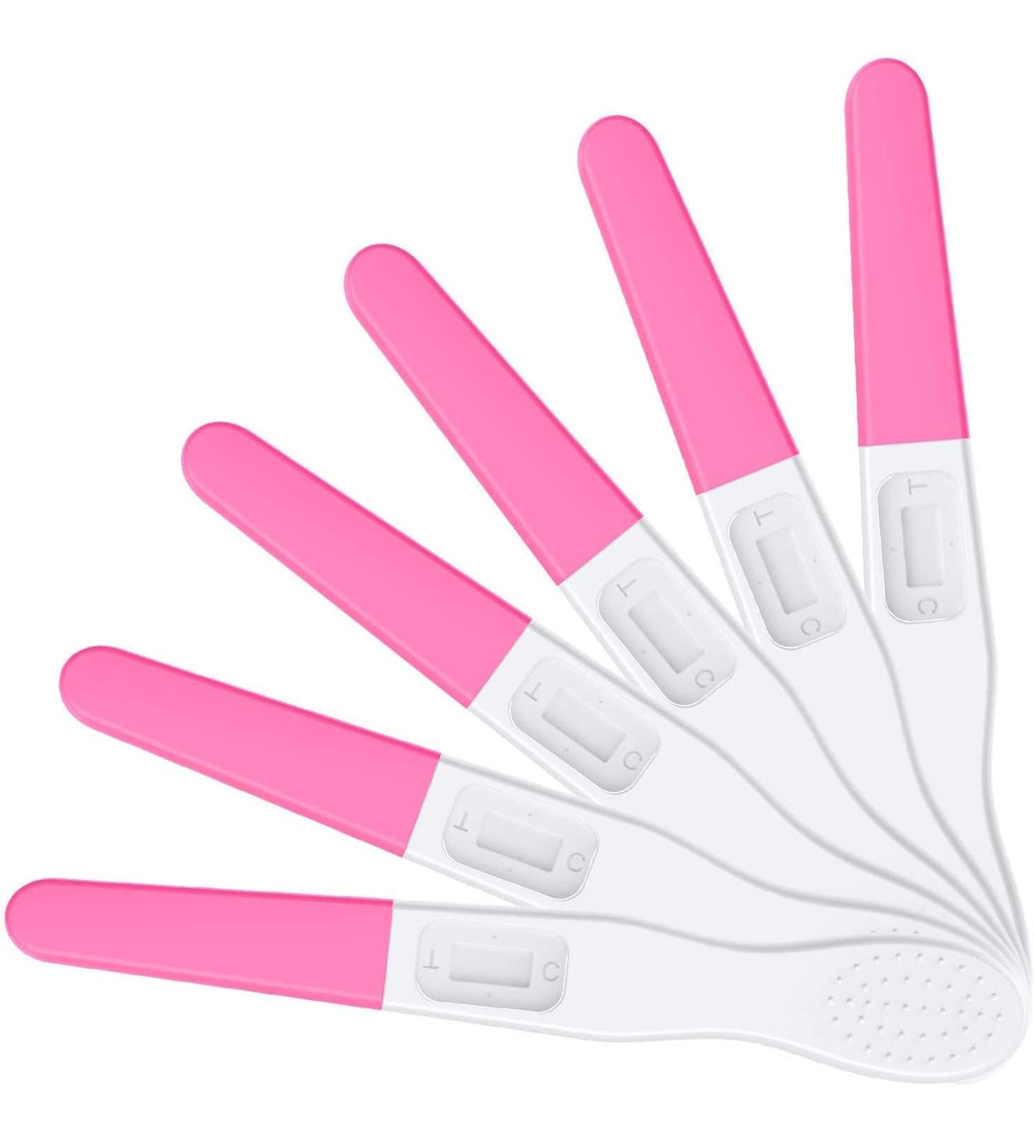 MOMMED Pregnancy Test 6-Pack - 25 MIU Sensitivity - Rapid 1 Minute Detection - Buy Online on GoSupps.com