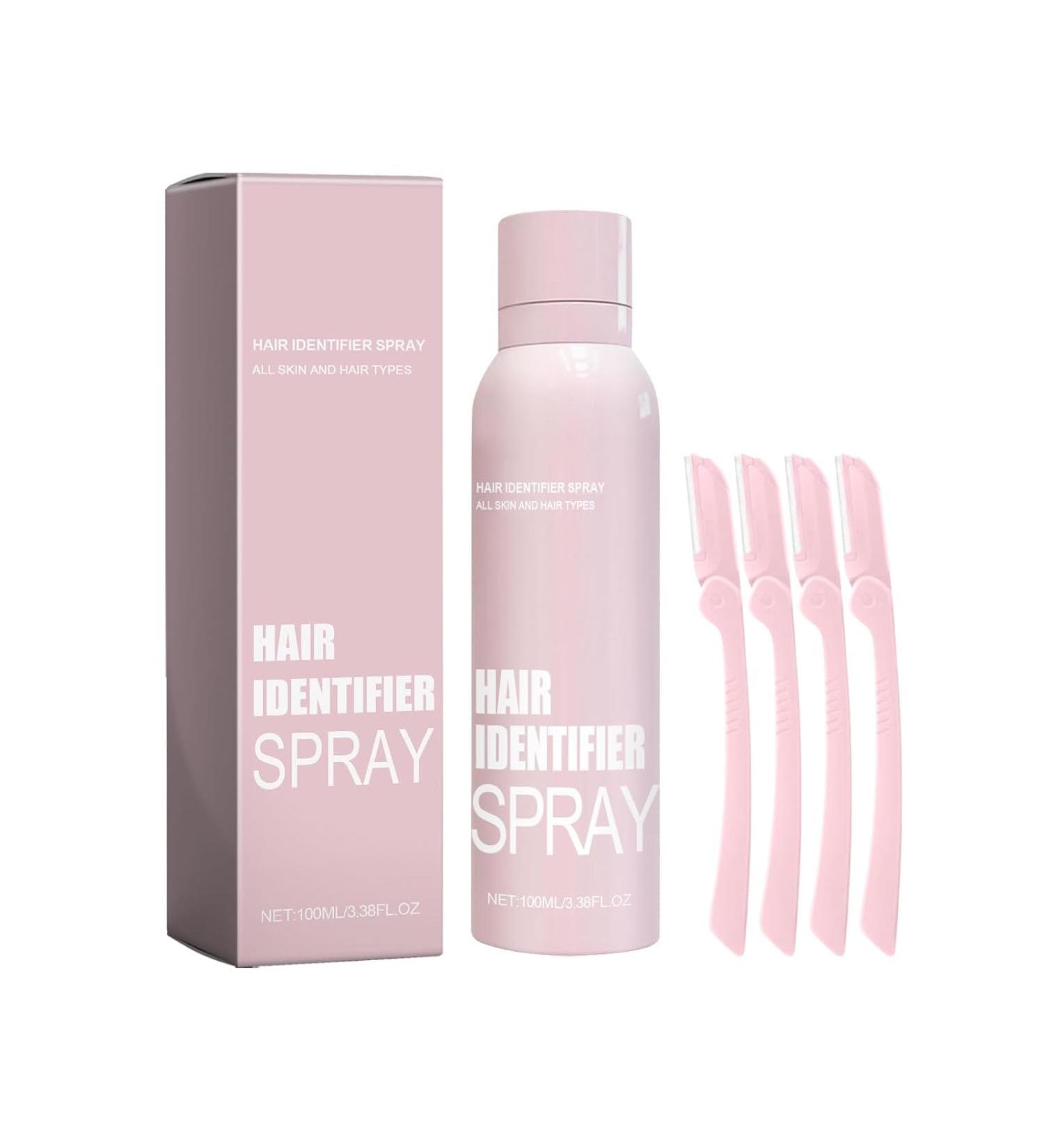 Hair Identifier Spray for Facial Shaving - 2024 Dermaplaning Tool for All Skin & Hair Types - Buy Online on GoSupps.com
