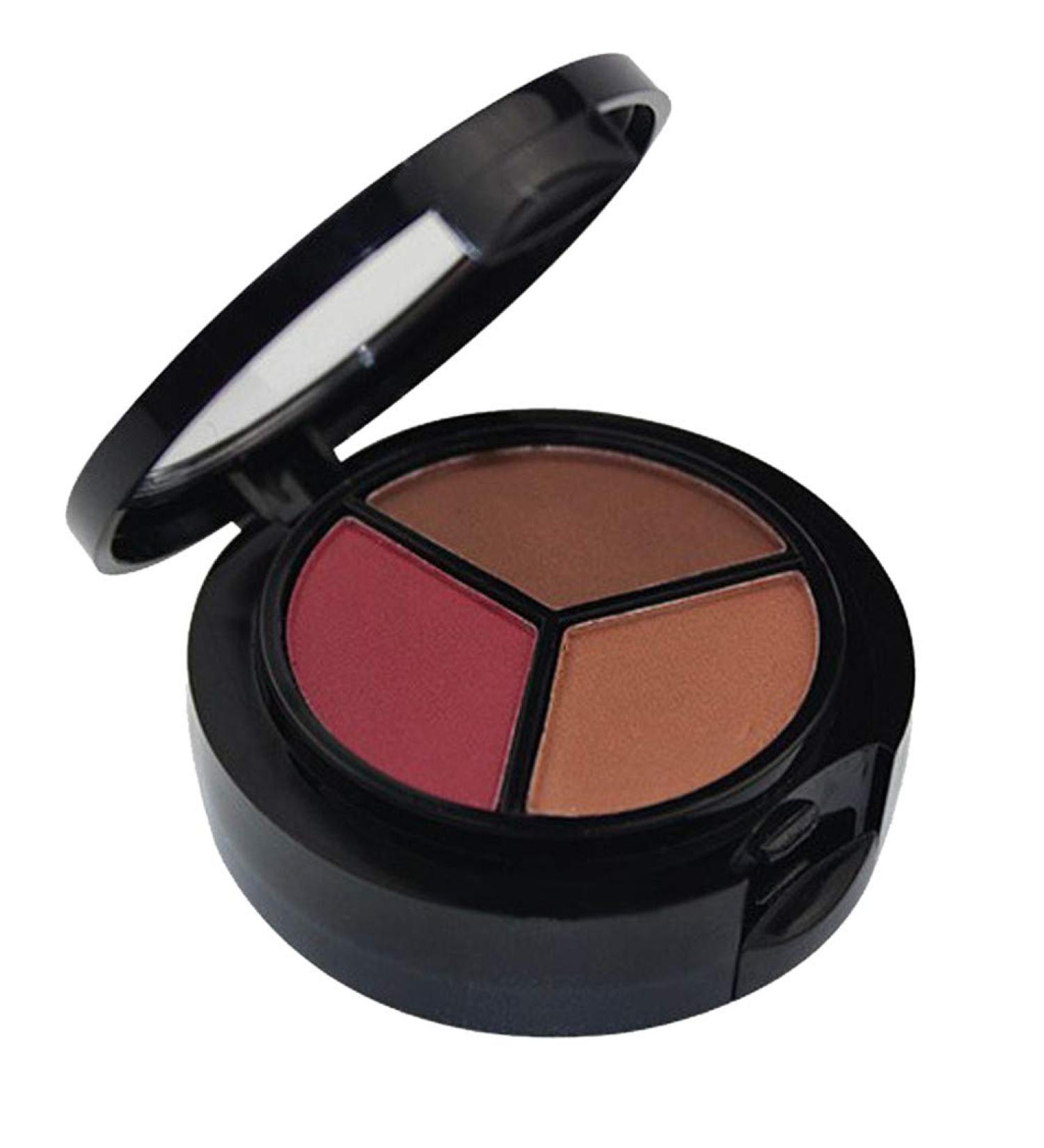 Katpost 3 Colors Cosmetic Set Eye Shadow Makeup Palette Professional Shimmer Powder Natural Matte Makeup Complexion