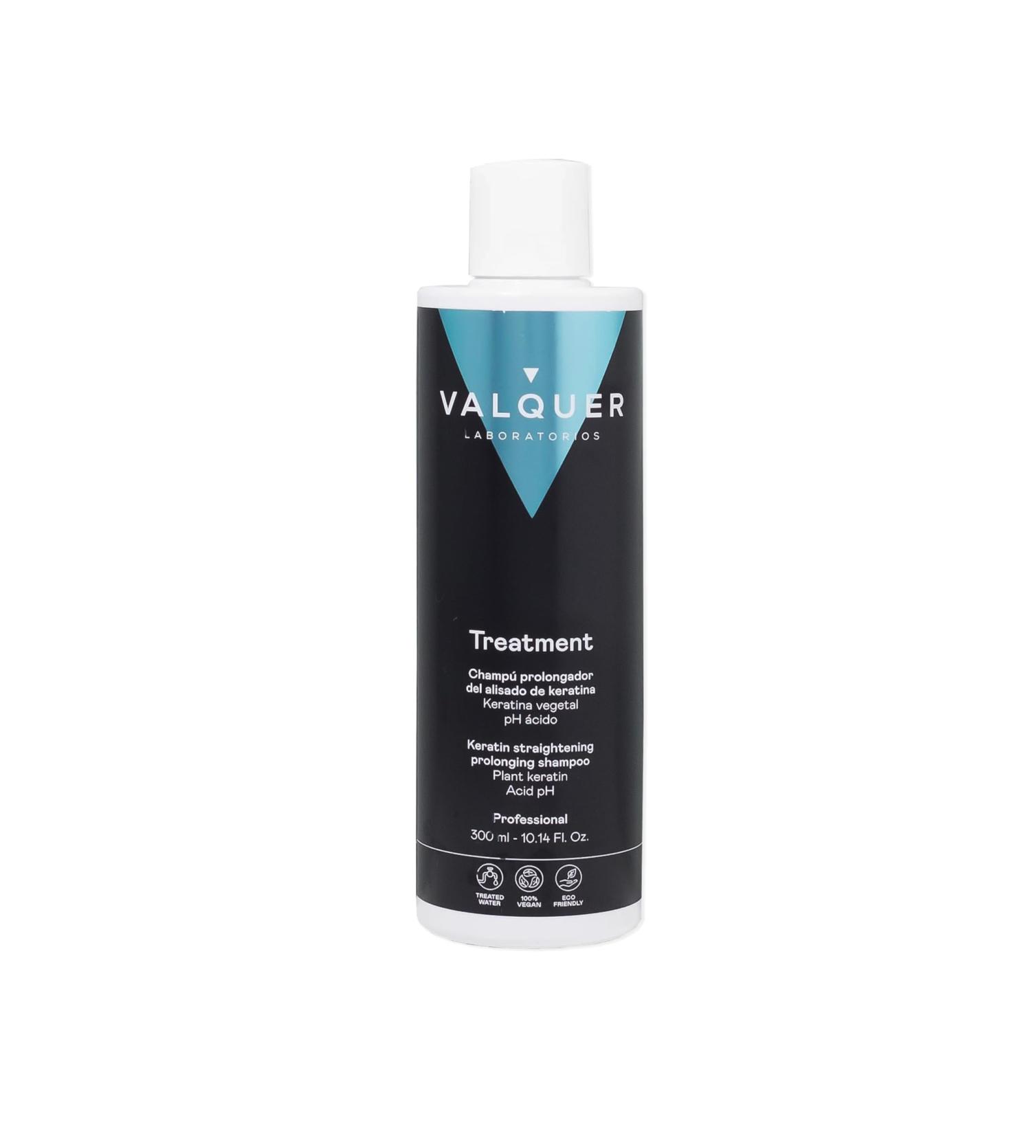 Valquer Professional Keratin Smoothing Extension Shampoo 300 ml - Buy Online on GoSupps.com