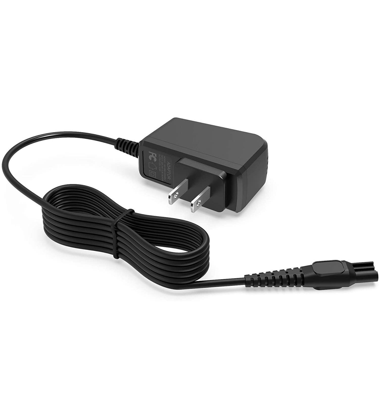 8V Shaver Charger for Philips HQ850 Norelco Oneblade - Replacement Power Cord 5Ft - Buy Online on GoSupps.com