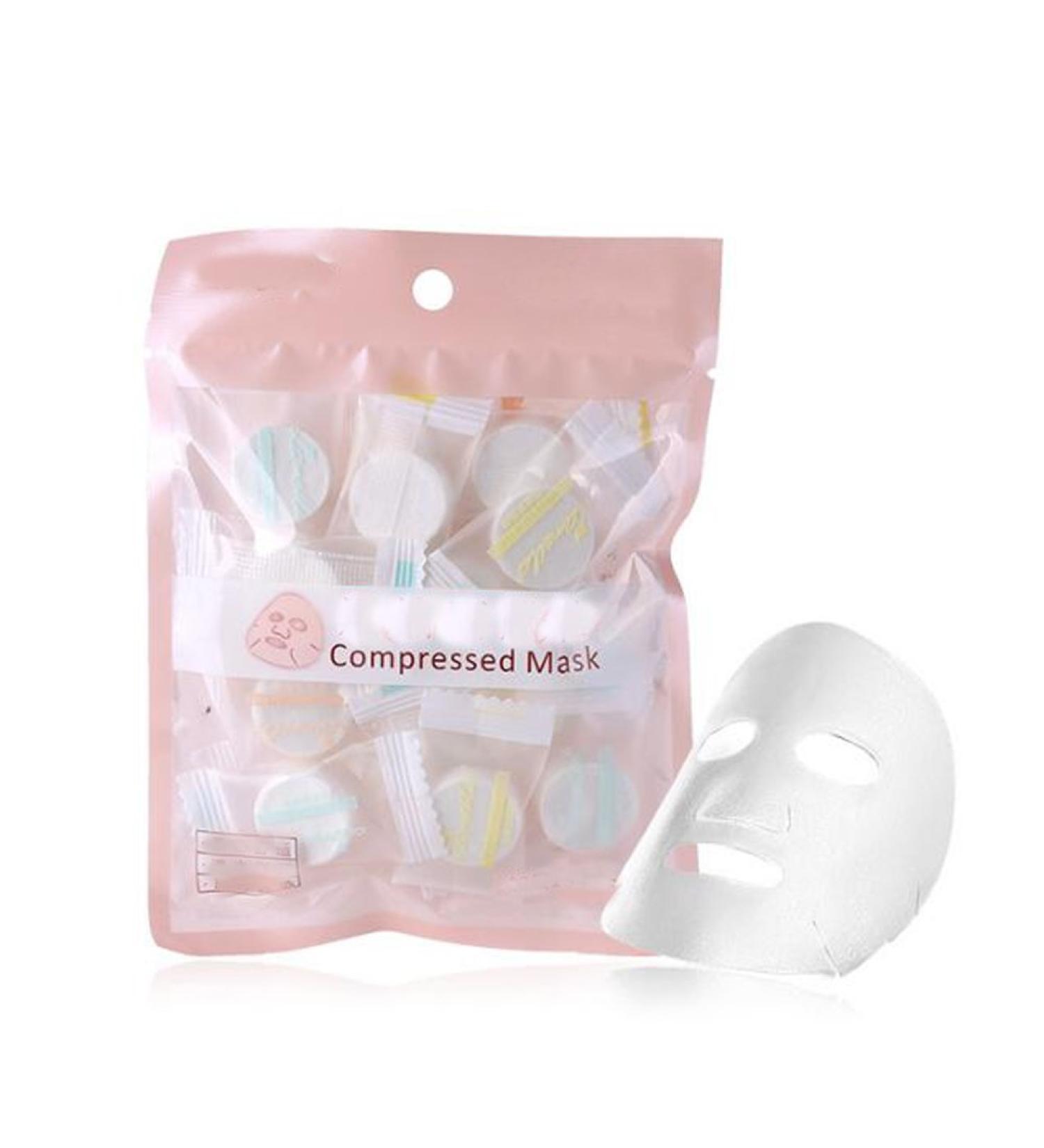 3 Sets (60 Pieces) Enlarged Compressed Skin Care Masks - DIY Beauty Paper for Women & Girls | International Shipping - Buy Online on GoSupps.com