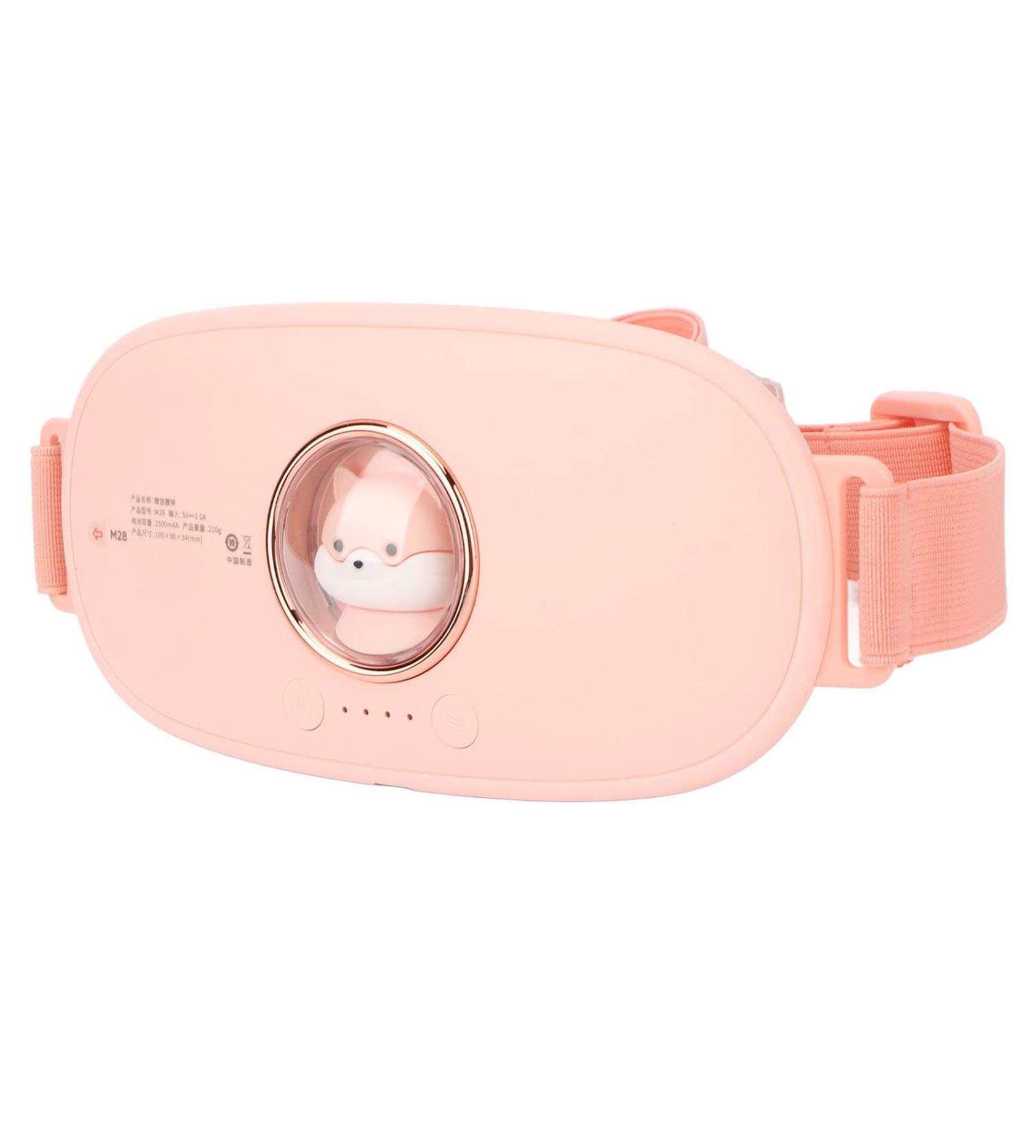 Buy Heated Uterine Belt - 4 Levels of Heating Compress for Menstrual Pain Relief (Pink) | International Shipping Available - Buy Online on GoSupps.com