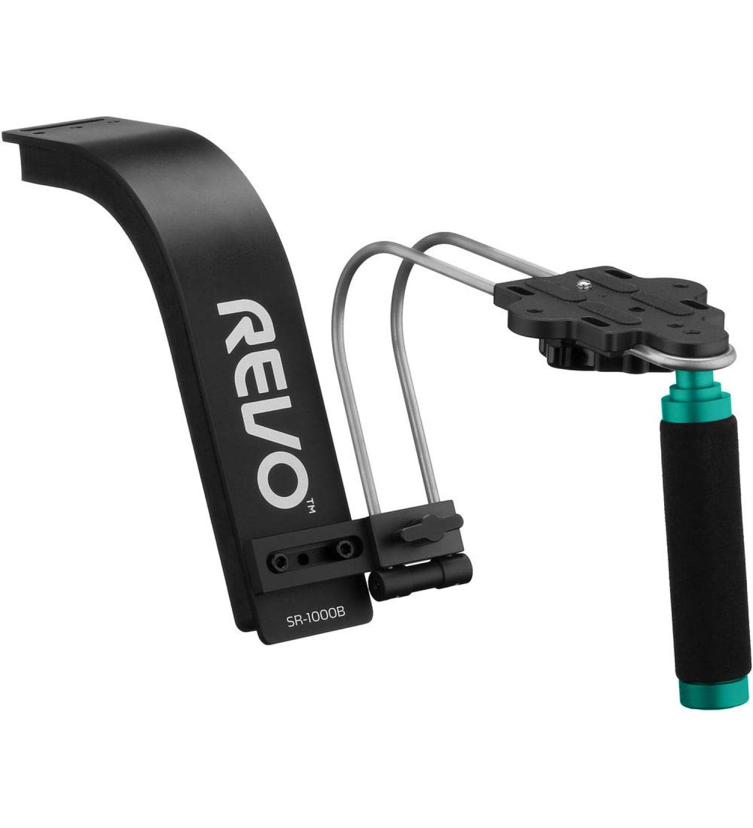 Revo SR-1000 Shoulder Support Rig - Black | Ergonomic Camera Rig for Stability and Comfort - Buy Online on GoSupps.com