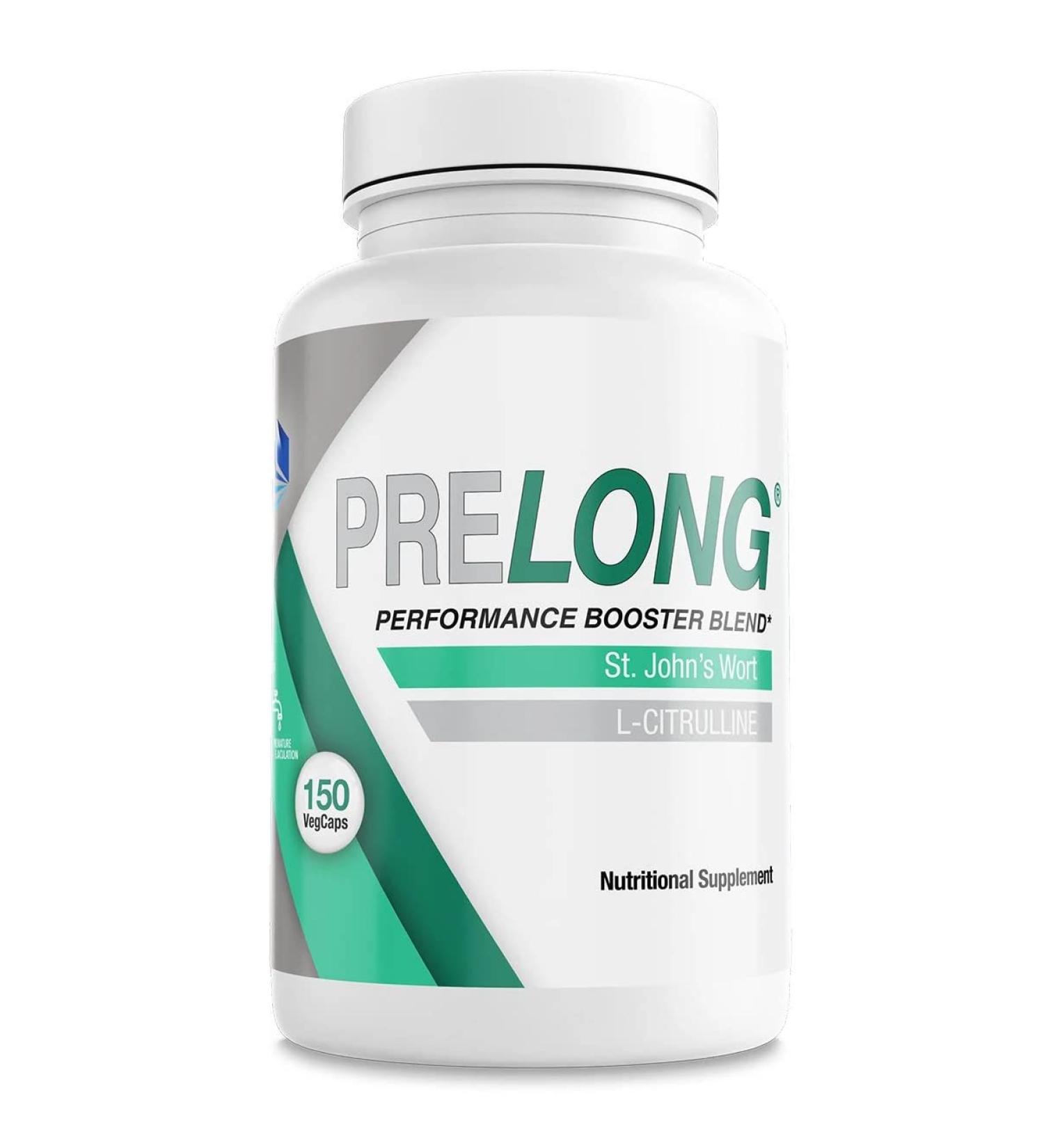 AFFIRM Science PreLONG St. Johns Wort & L-Citrulline Supplement 700mg - 150 Veg Capsules | Male PE Enhancement Formula by Dr. Judson Brandeis - Buy Online on GoSupps.com