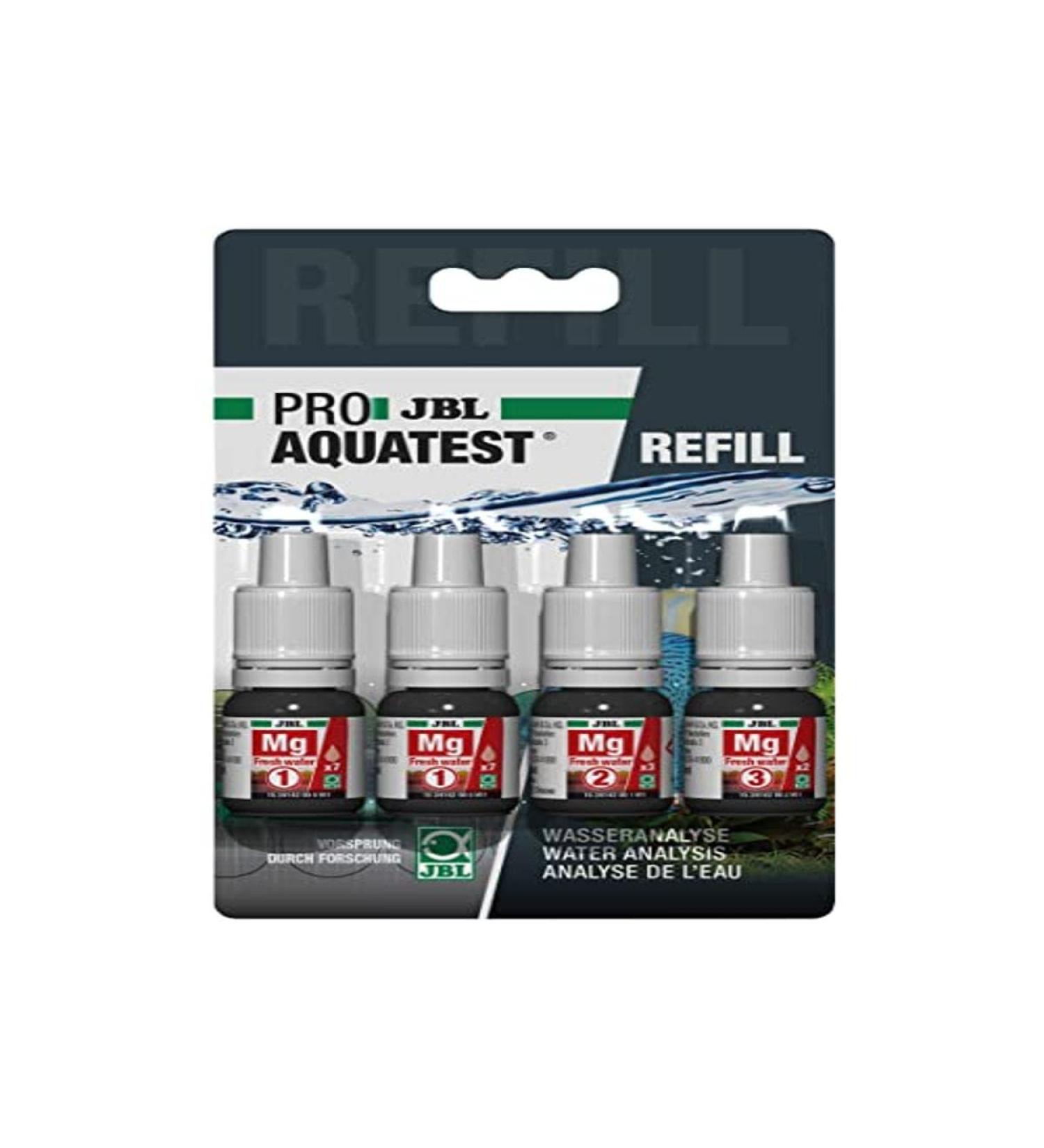 JBL Water Test Fountain | Proaquatest MG Magnesium Refill for Freshwater Aquariums - 4 Pieces - Buy Online on GoSupps.com