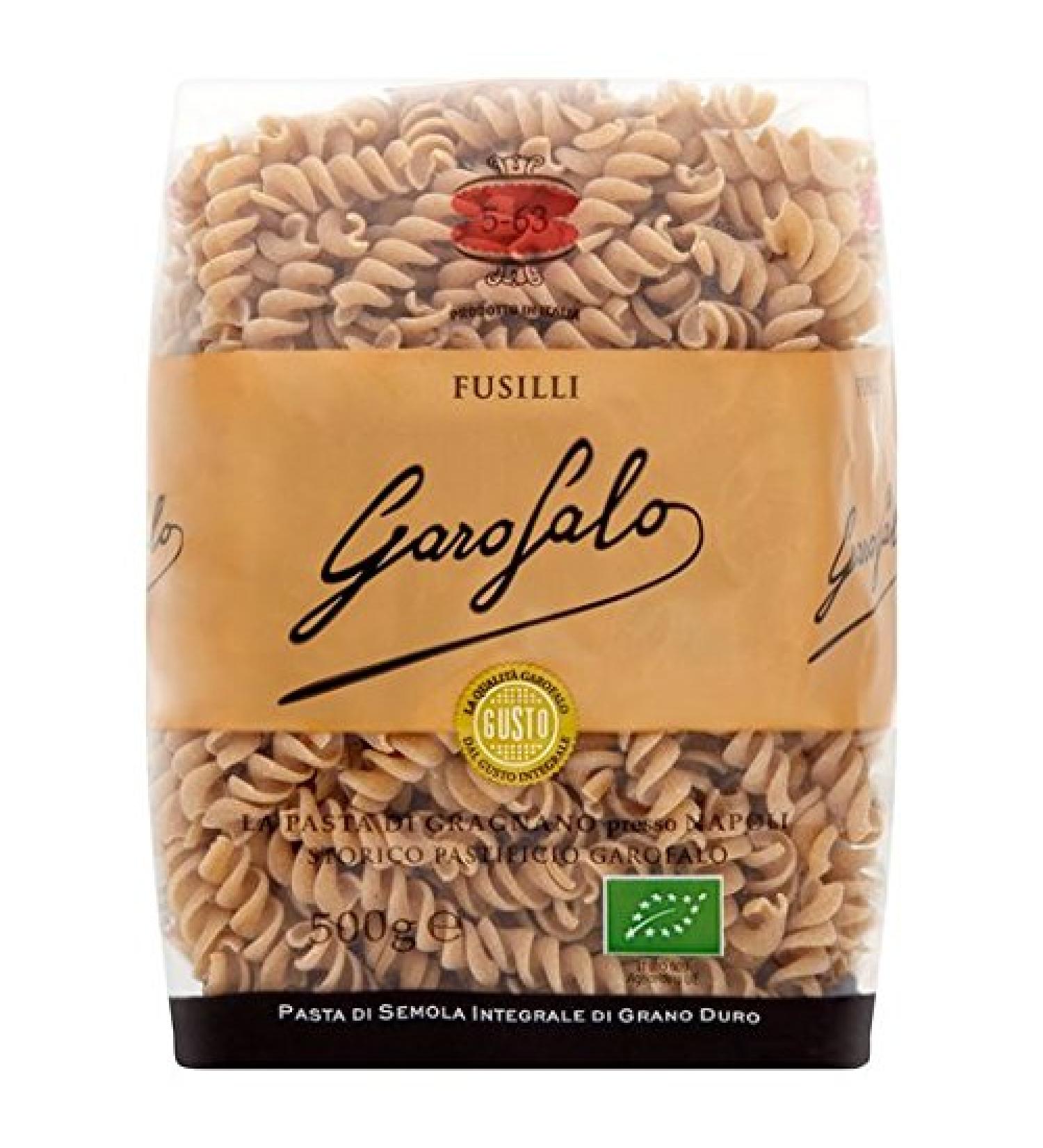 Garofalo Garofalo Organic Whole Wheat Fusilli Dry Pasta 500g