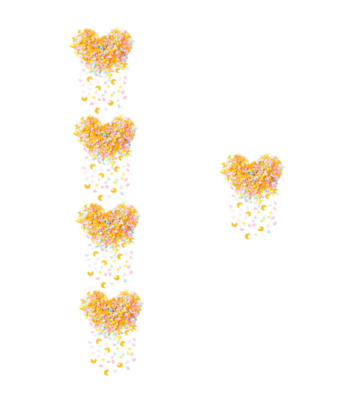 POPETPOP 5pcs 1 Nail Art Polymer Clay Nail Polymer Slices Nail Polish Stickers Nail Jewelry Vase Decor Candy Decor Nail Art Supplies Manicure Polymer Slices Crafts Flash - Buy Online on GoSupps.com