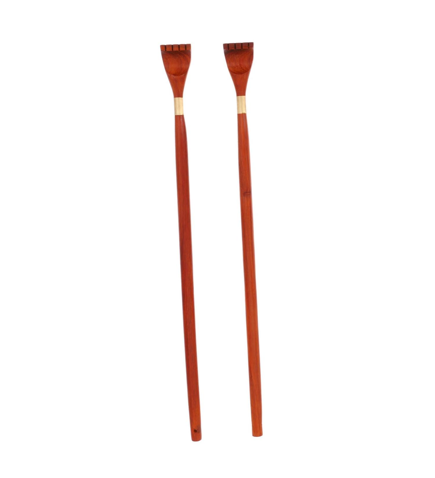 Beavorty Back Scratcher - Long Wooden Handle Itching Relief Tool for Adults | Safe & Effective Skin Scratch Massager - Buy Online on GoSupps.com