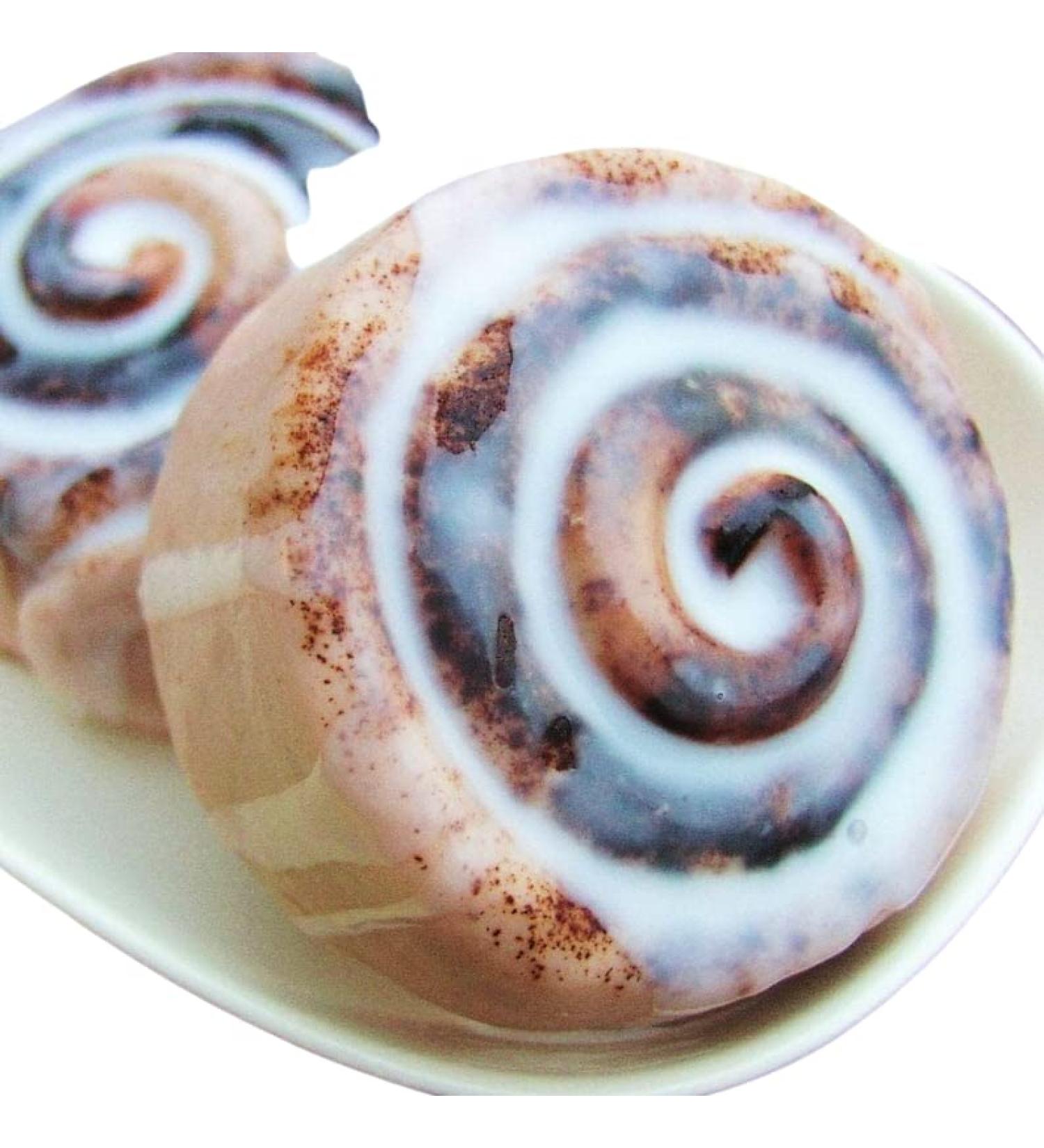 Sunbasil Soap Giant Cinnamon Bun Handmade Soap - Realistic Food-Inspired Design - Buy Online on GoSupps.com