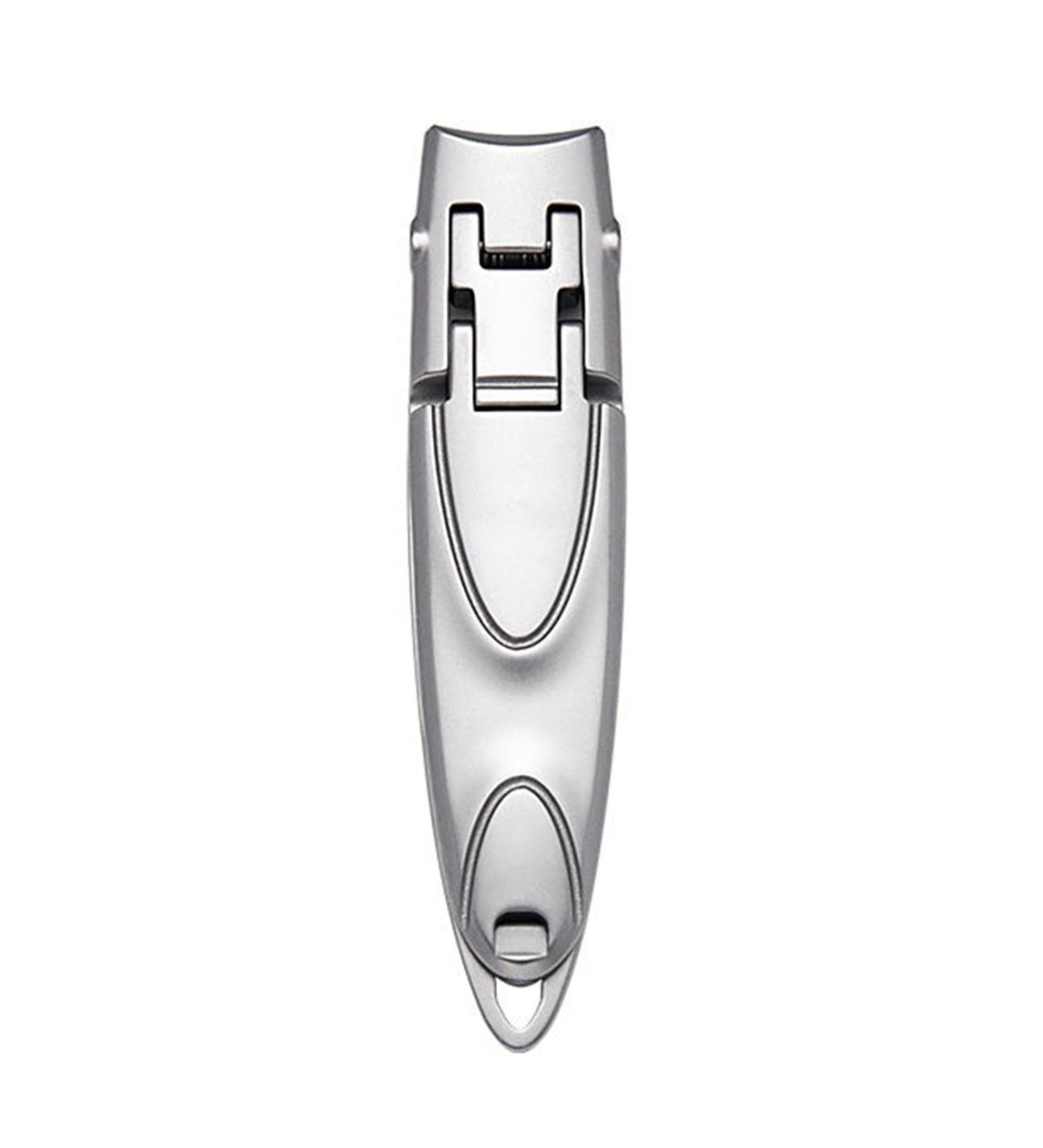 Professional Nail Clippers | Nail Clippers | Stainless Steel Nail Clippers | Precision Nail Trimmers | Curved Edge Nail Trimmers | Nail Clippers with Catcher | Heavy-Duty Nail Clippers | Curved Edge Silver - Buy Online on GoSupps.com