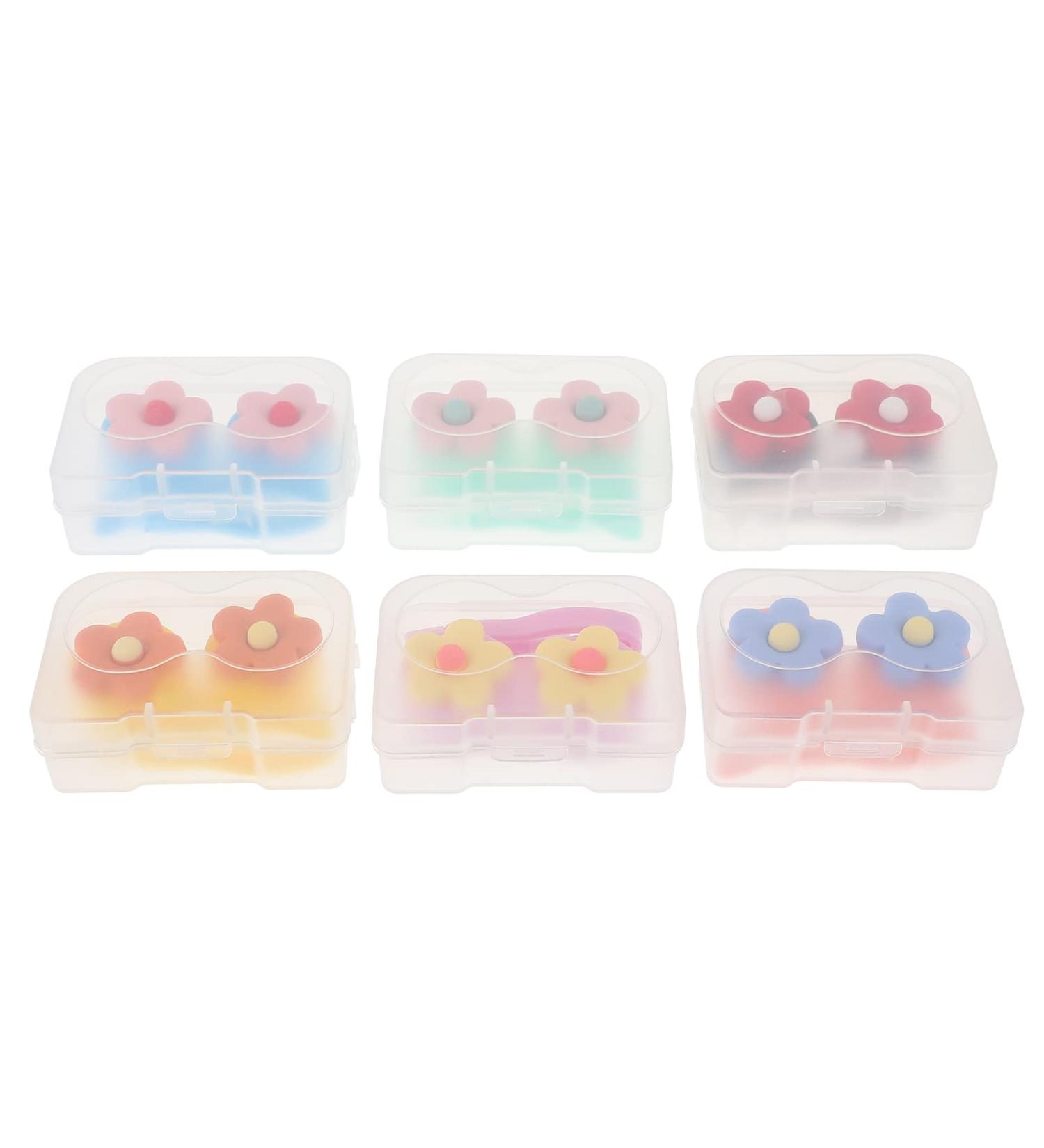 HEALLILY 6pcs Plastic Contact Lens Storage Case - Travel-Friendly Soaking Container for International Use - Buy Online on GoSupps.com