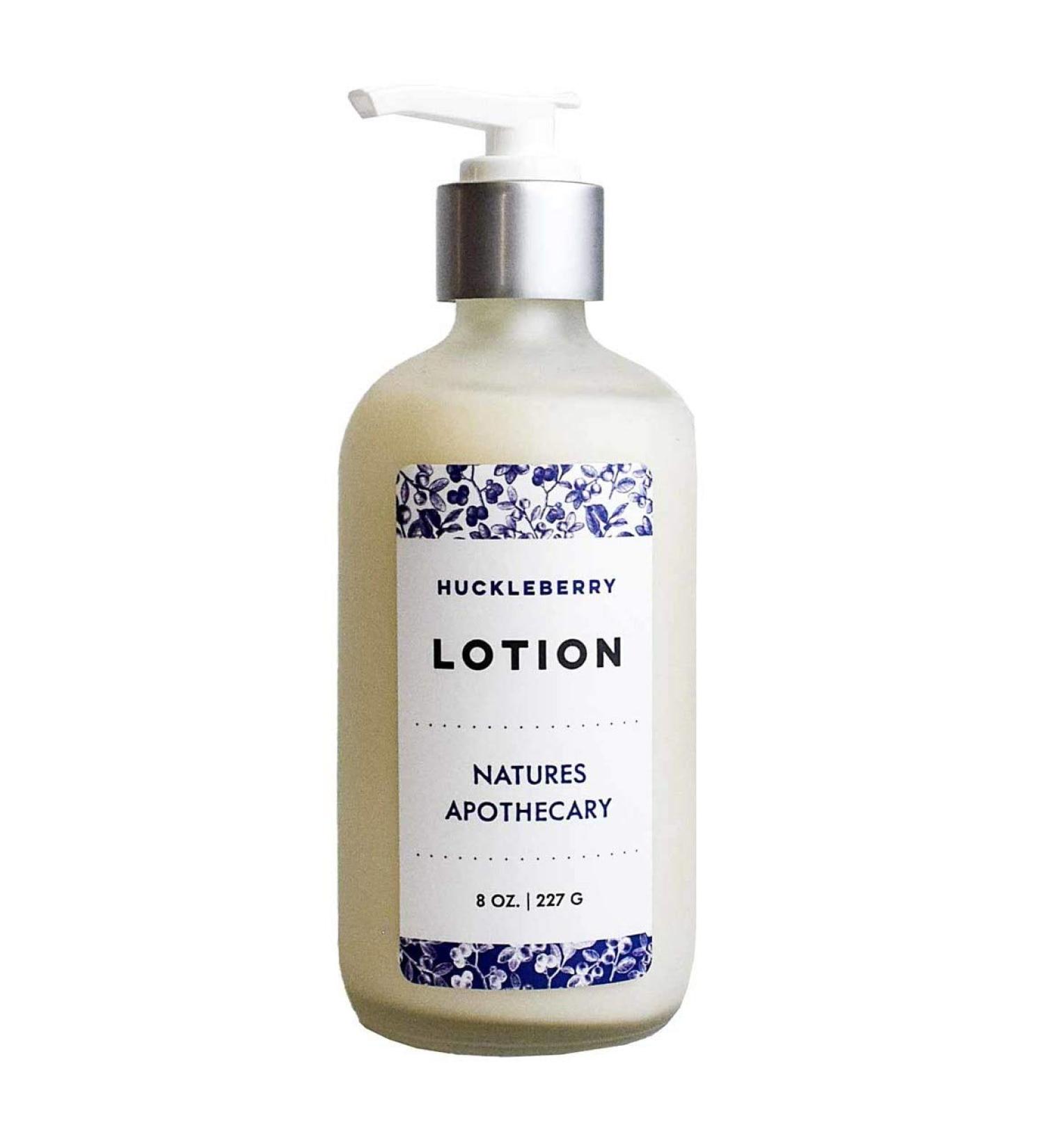 NATURE'S APOTHECARY Luxury Huckleberry Lotion For Dry Skin | Silky Nourished & Hydrated Skin | Hypoallergenic All-Natural Plant-Derived Made in USA by DAYSPA Body Basics 8 Fl Oz (Pack of 1) - Buy Online on GoSupps.com