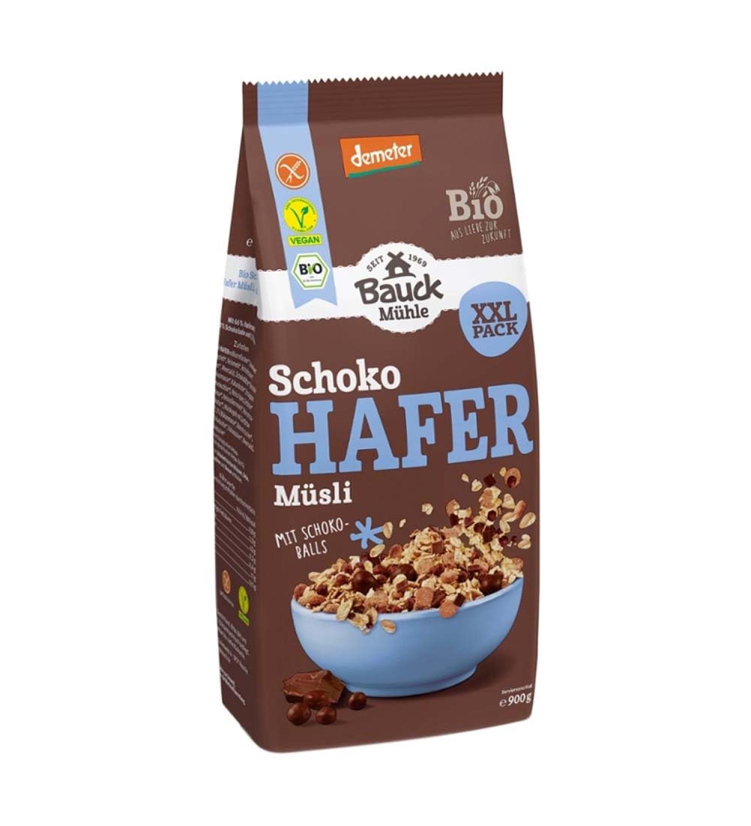 Bauck Mühle Oat cereal, chocolate, 900 g (2)