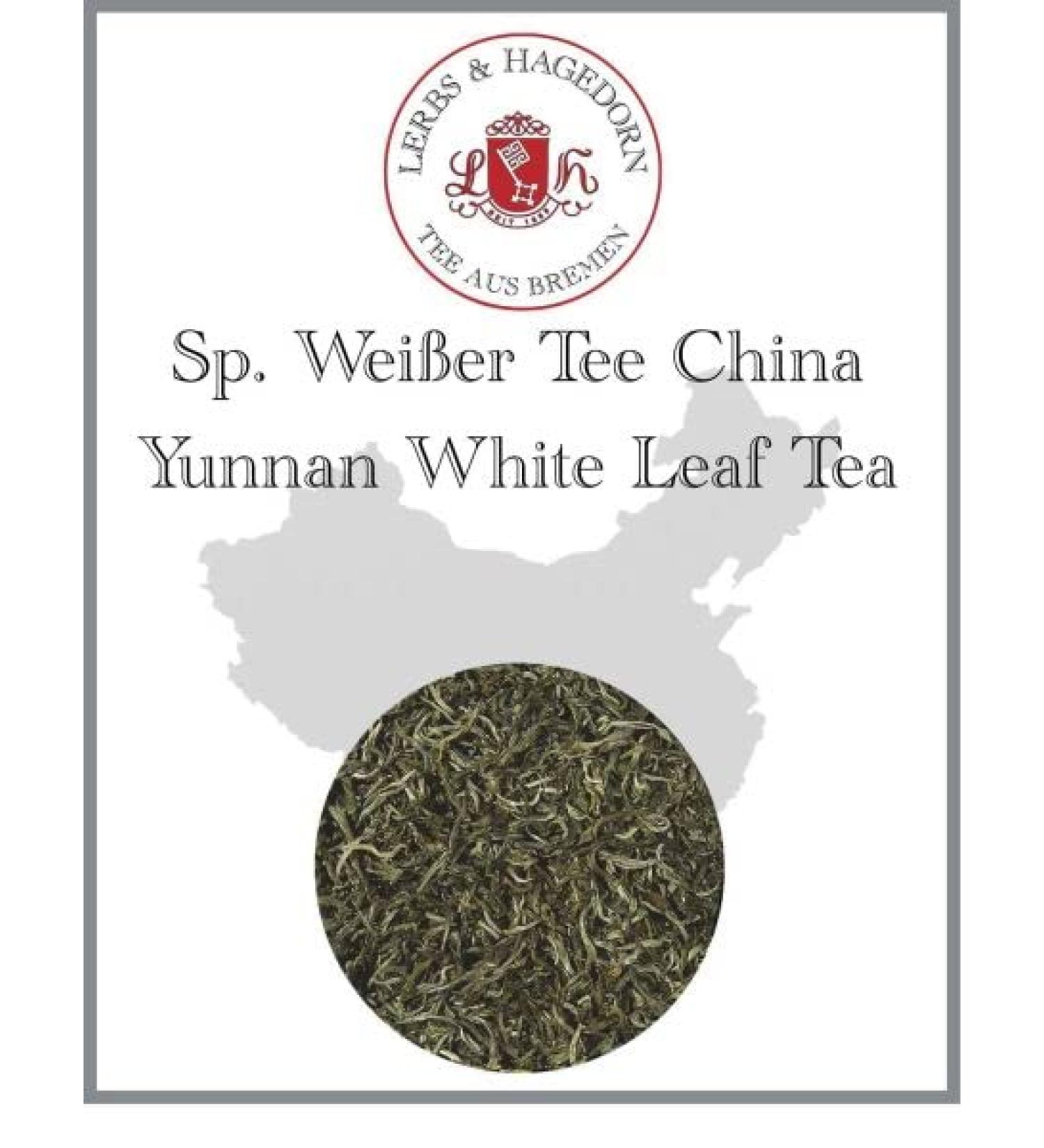  Lerbs & Hagedorn Lerbs & Hagedorn Sp. Yunnan White Leaf Tea | Mild and fruity 1 kg (approx. 81 litres) - Buy Online on GoSupps.com