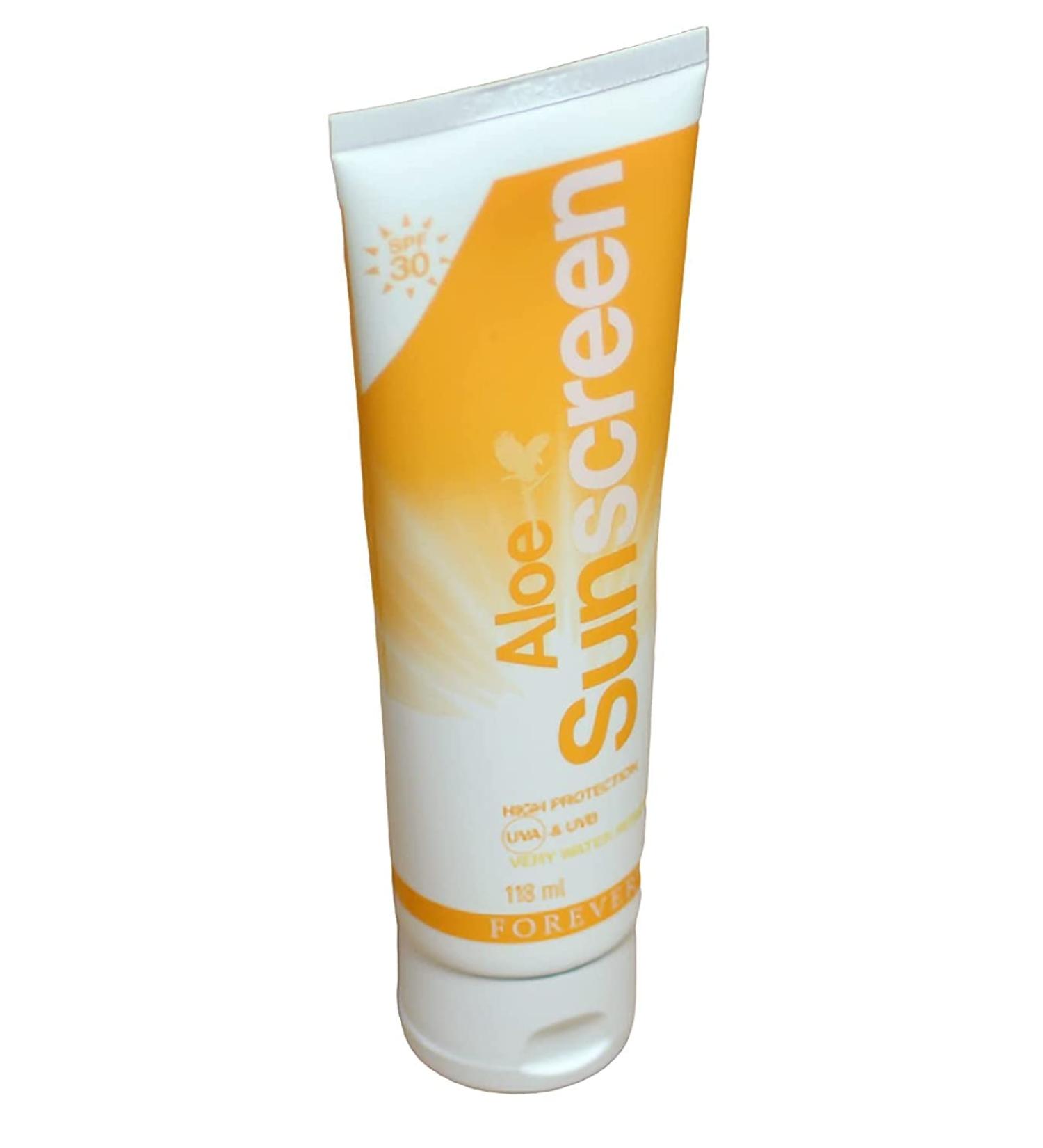 Forever Living Aloe Sunscreen 30 SPF 4 oz | Natural Sun Protection - Buy Online on GoSupps.com