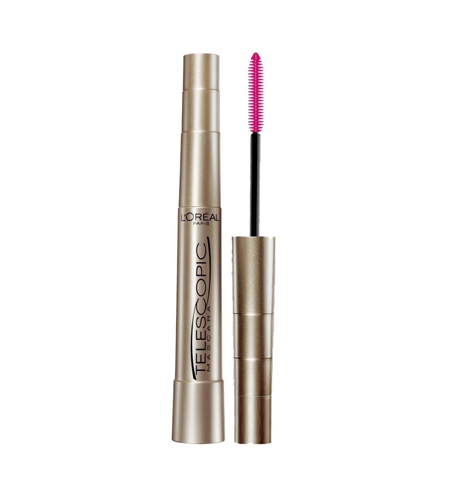 L'Oreal Paris Telescopic Mascara Black 905 0.27 oz - Pack of 2 - Buy Online on GoSupps.com