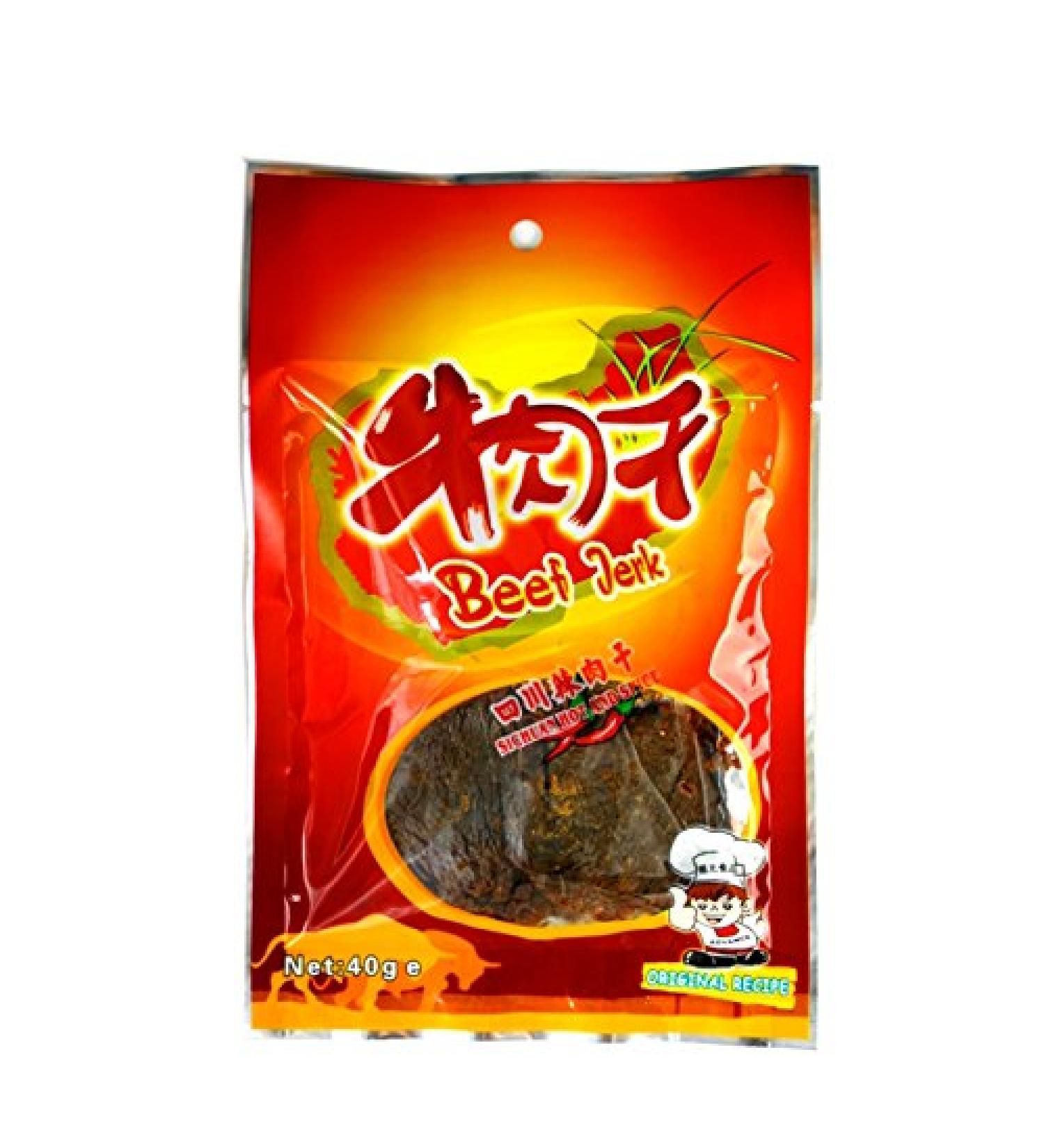 Advance Food Sichuan Hot and Spice Beef Jerky 40g