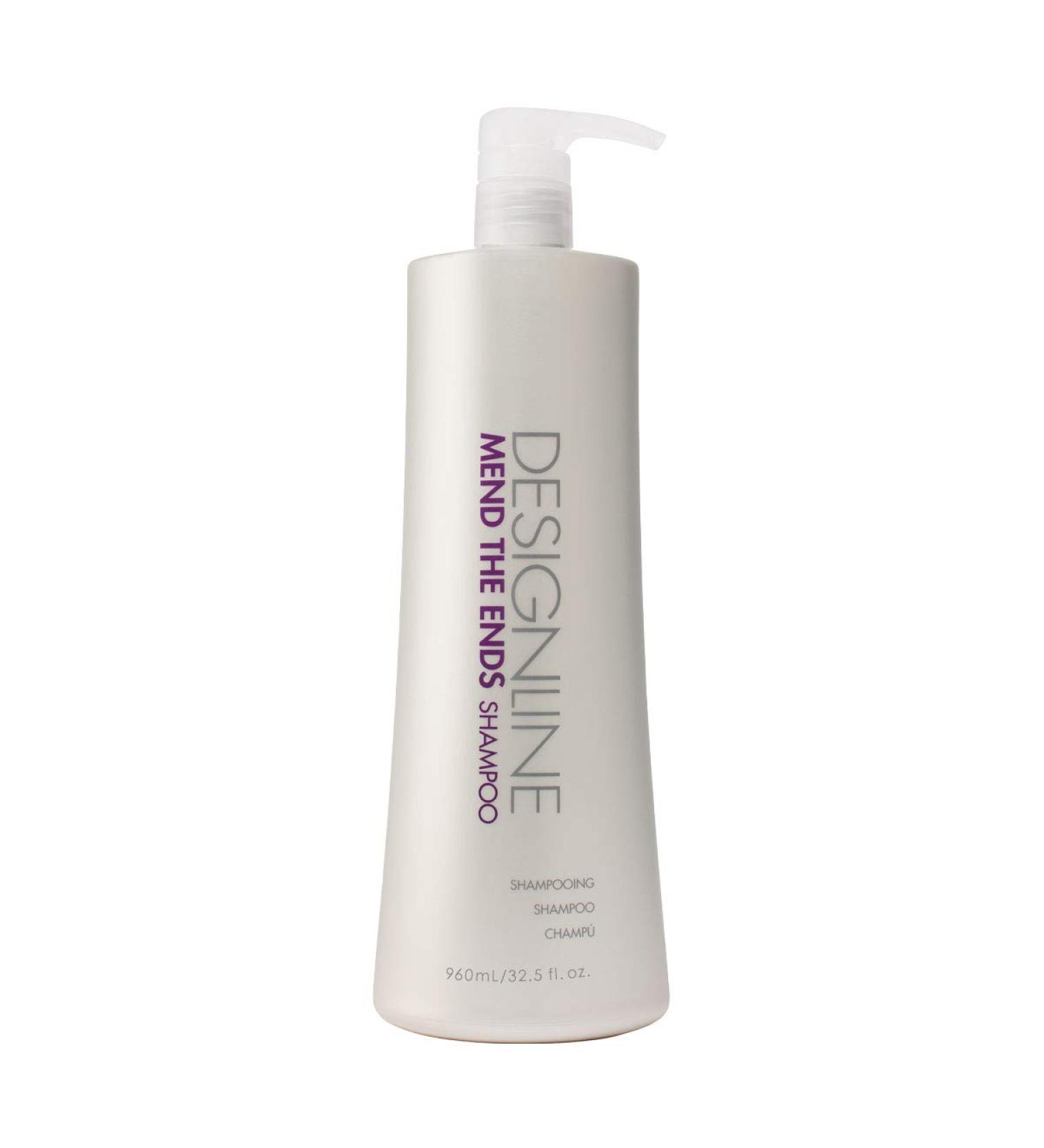 Mend The Ends Shampoo 32.5 oz - Regis DESIGNLINE - Fortifies Hair to Reduce Future Breakage & Prevents Split Ends