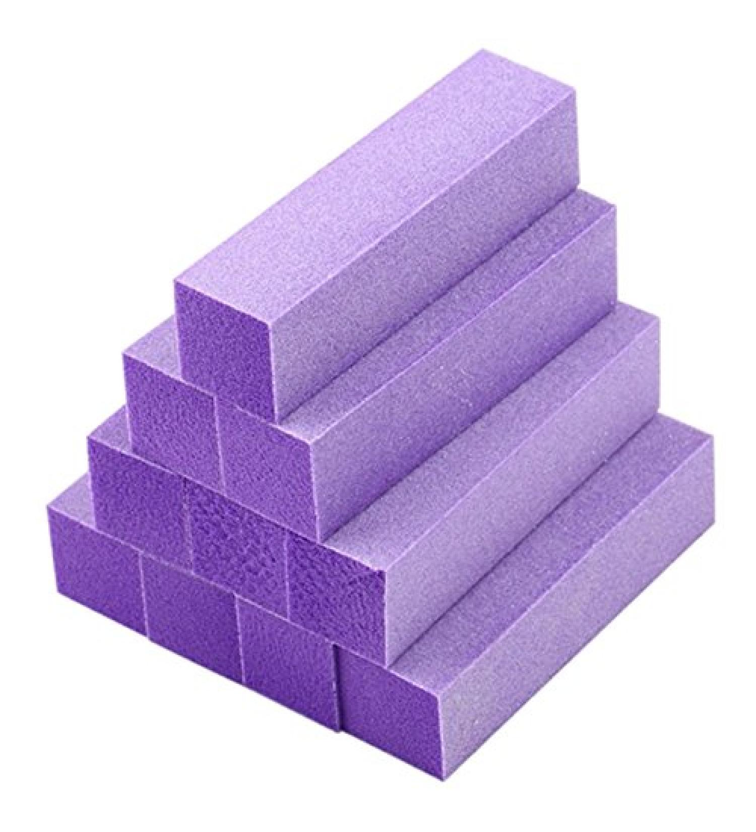 Yuuinnter 10x Buffing Sanding Buffer Block Files Acrylic Pedicure Manicure Nail Art Tips (Color:) - Buy Online on GoSupps.com