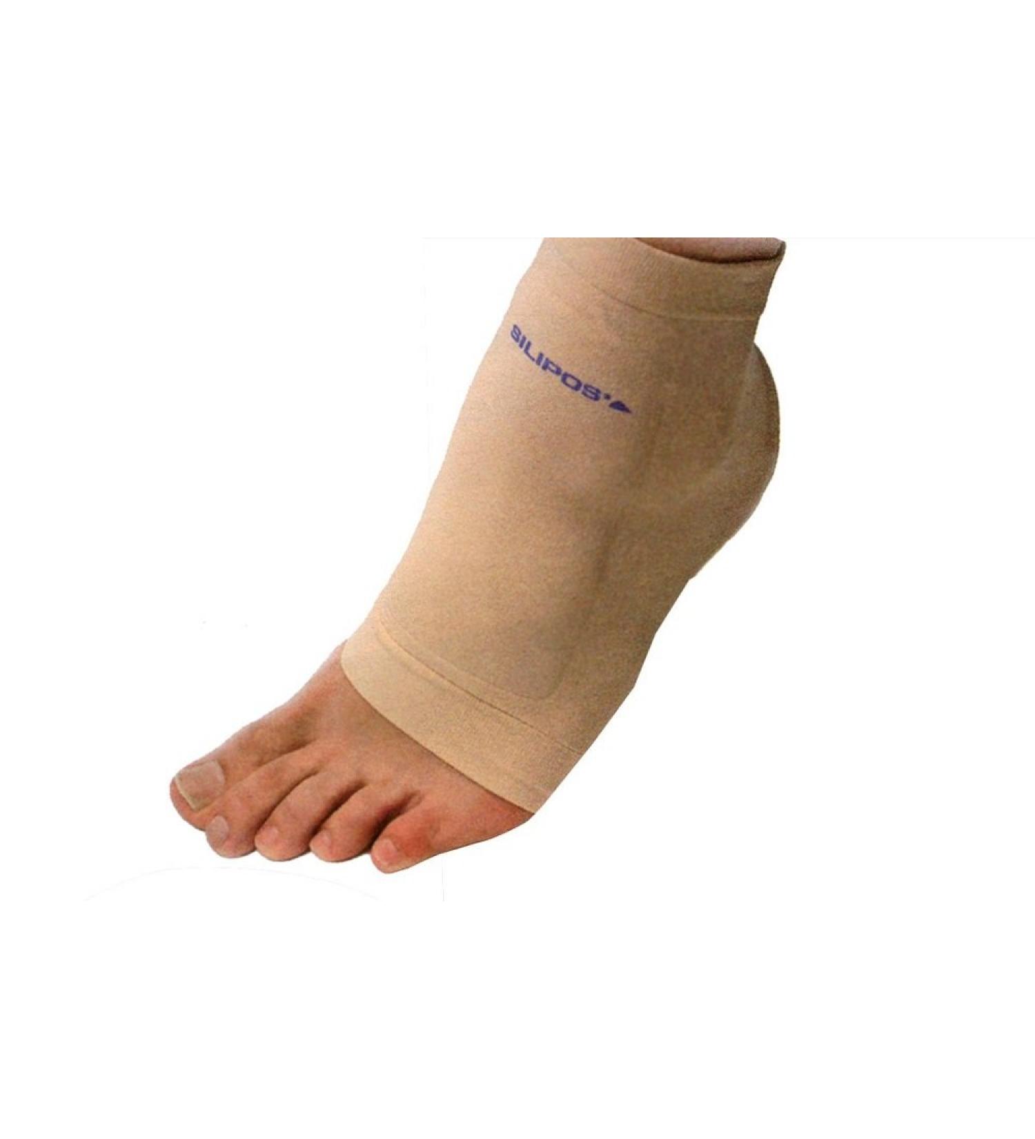 Buy Silipos 1772 Boot Bumper - Beige Large/X-Large Ankle Compression Sleeve with Gel Pads | Foot Care Products for International Shipping - Buy Online on GoSupps.com