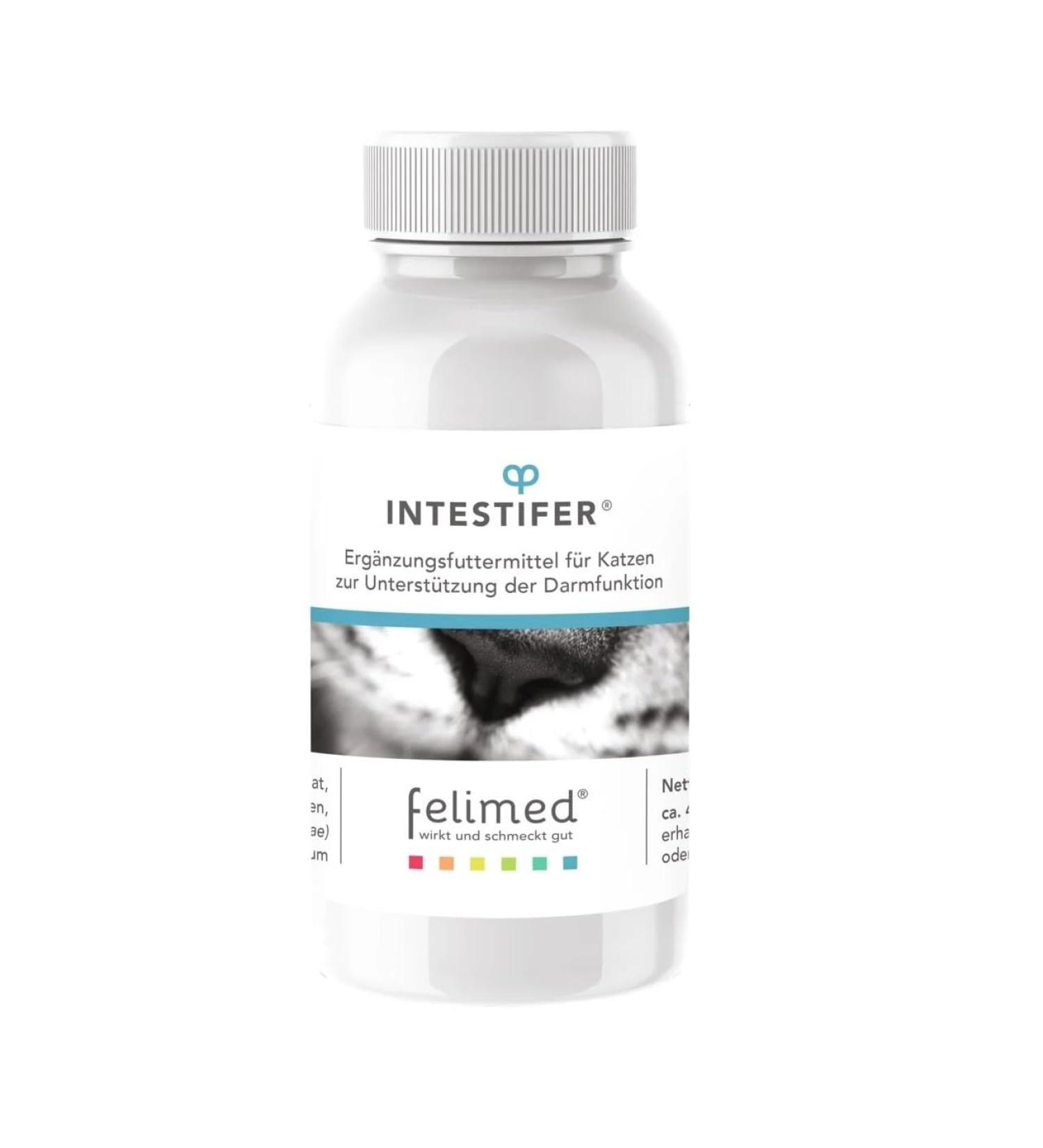 Felimed Intestifer 42 tablets for cats with absorption disorders intestinal diarrhea