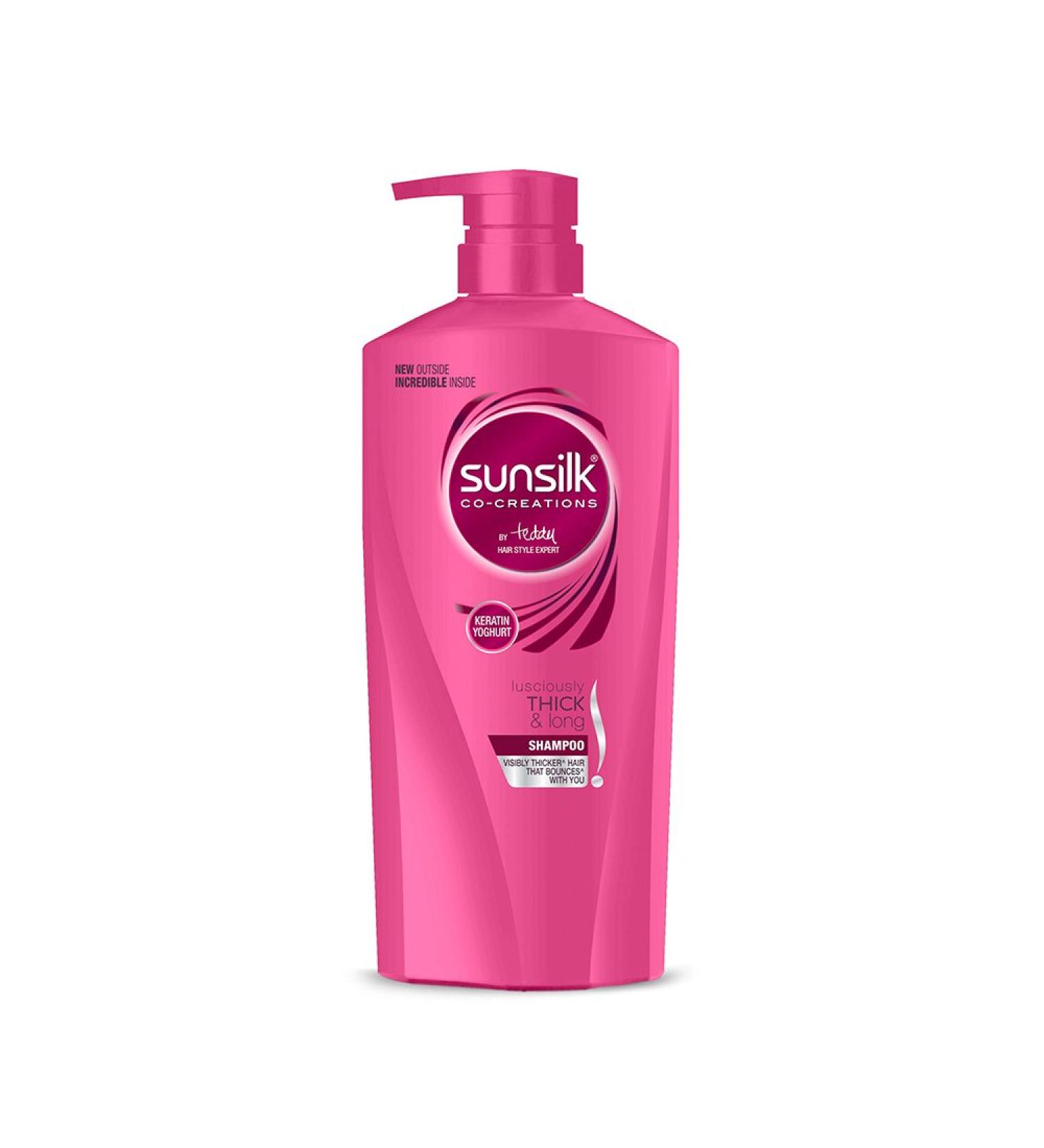Sunsilk Lusciously Thick and Long Shampoo 650ml - Get Strong, Healthy Hair - Buy Online on GoSupps.com