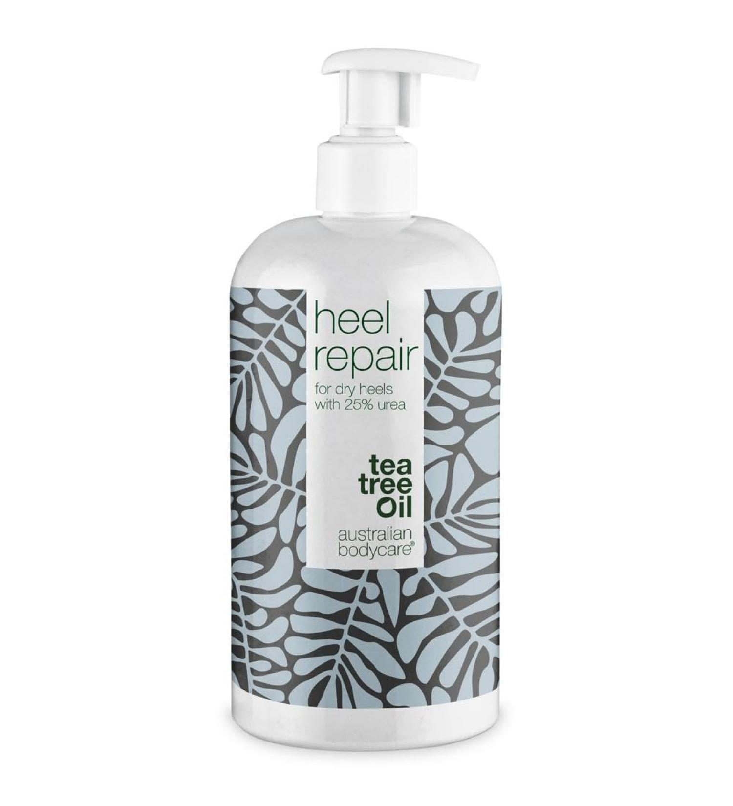 Cracked Heel Repair Cream 500ml | 25% Urea | Hard Skin Remover | Heel Balm for Dry Cracked Feet | Tea Tree Oil | Men & Women - 500.00 ml - Buy Online on GoSupps.com