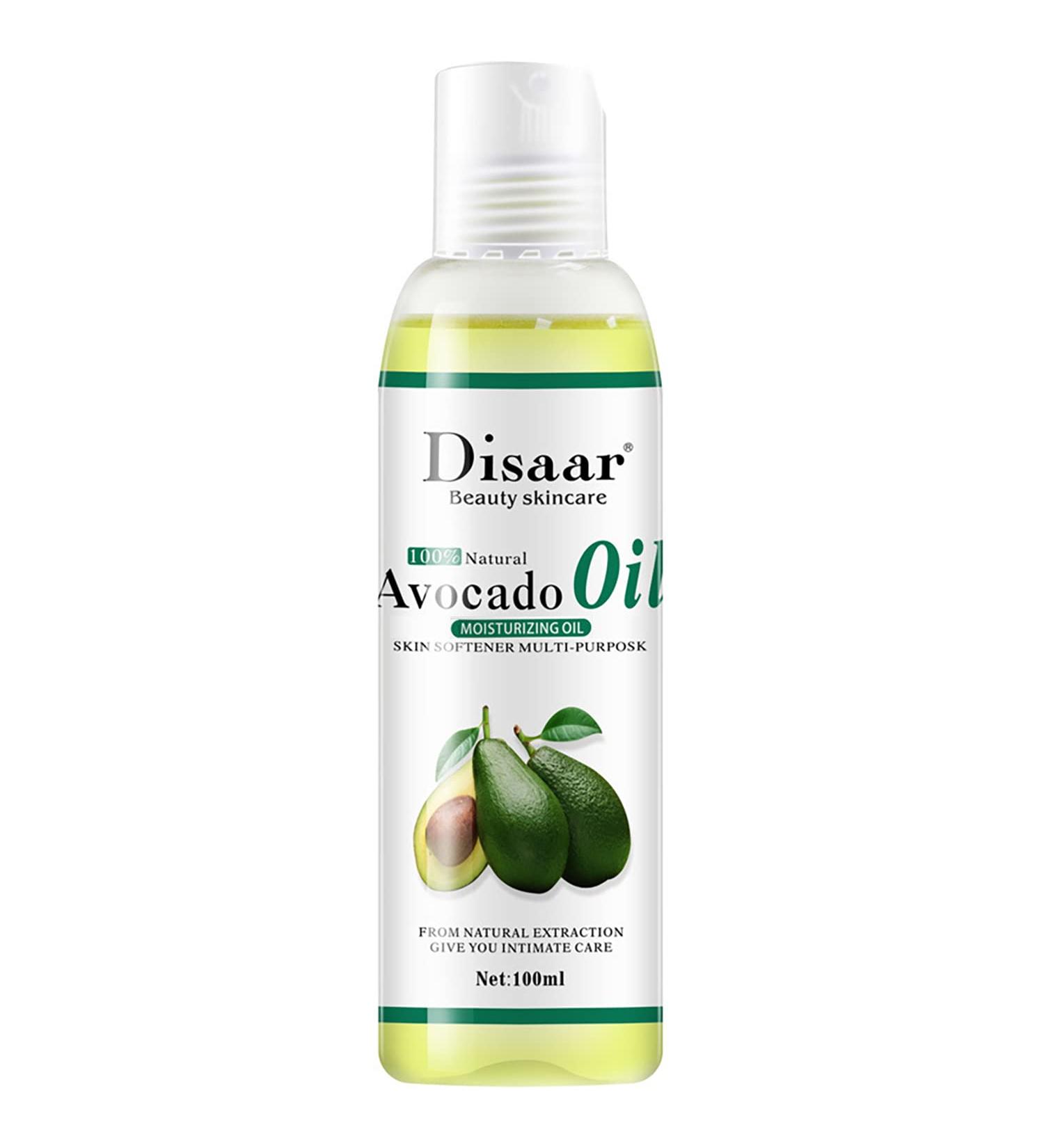 DISAAR Beauty Natural Softening Multi-Purpose Moisturizing Mineral Oil Relive Dry Skin 100ml/3.38fl.oz (Avocado Oil) - Buy Online on GoSupps.com