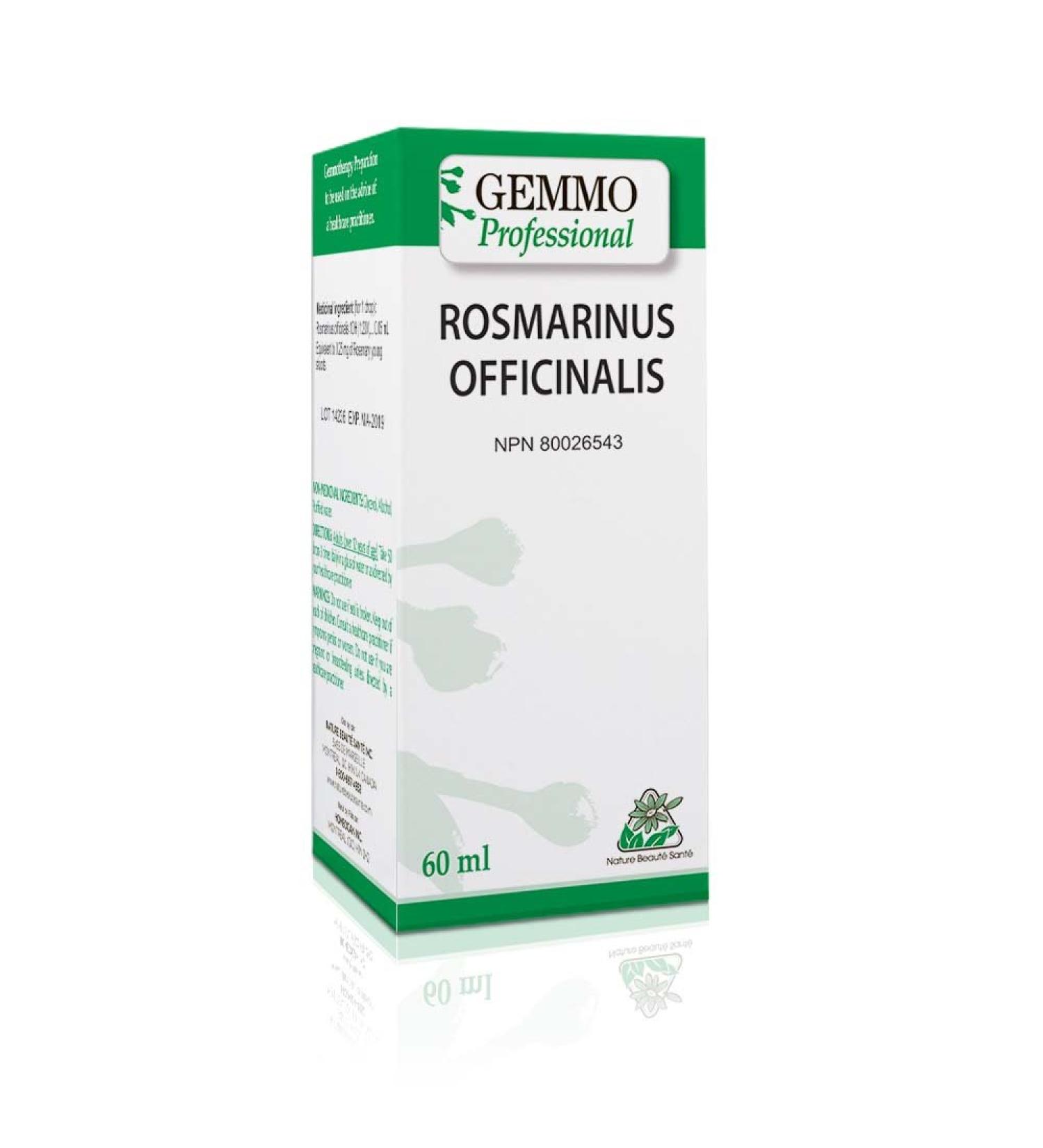 Rosmarinus Officinalis 60 ml Organic | Gemmo Professional
