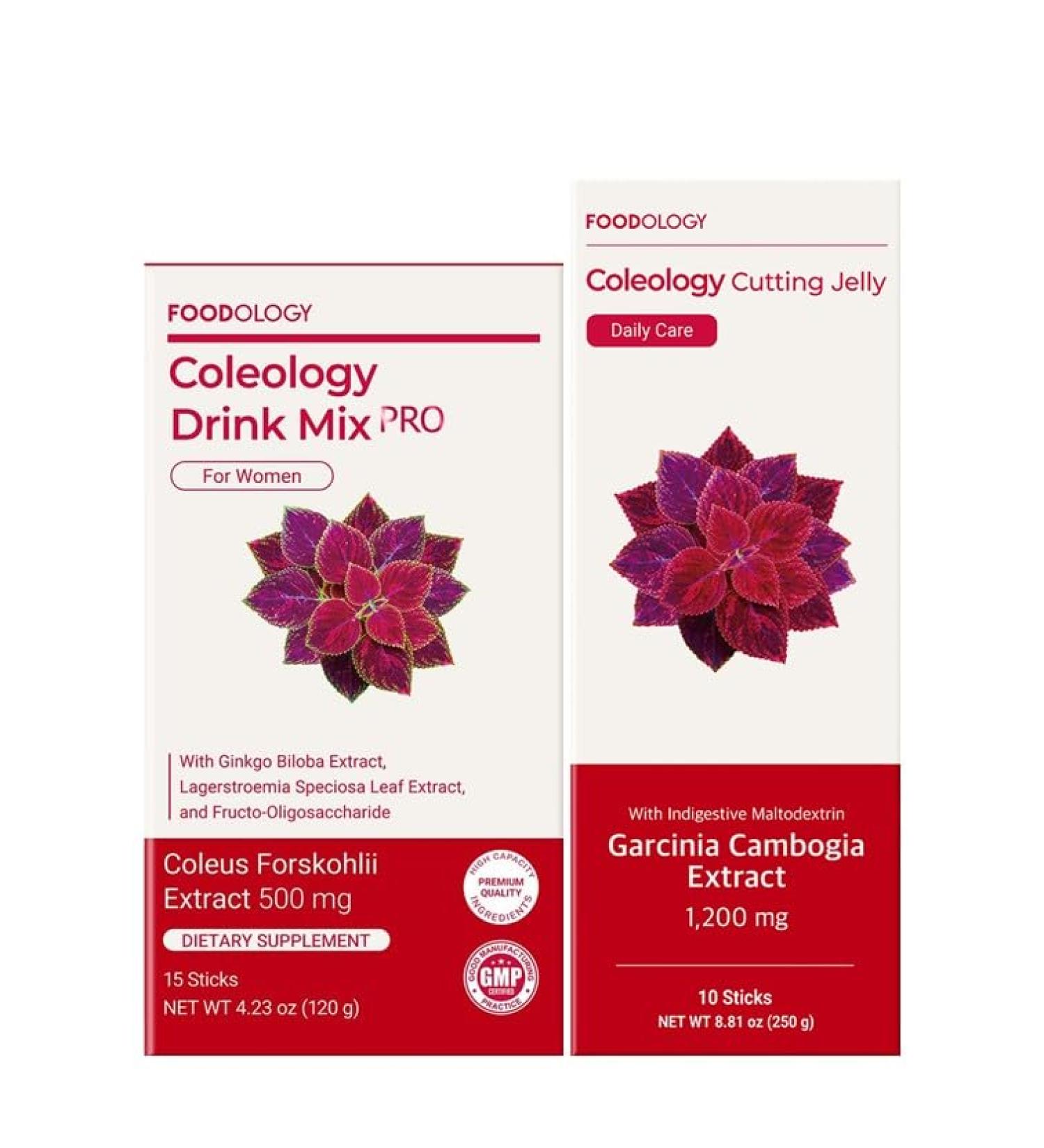 Fat Burner Starter Duo: Cutting Jelly & Drink Mix Set Convenient Single Serving Pomegranate Flavor Stick Jelly and Drink Mix for Women - Buy Online on GoSupps.com