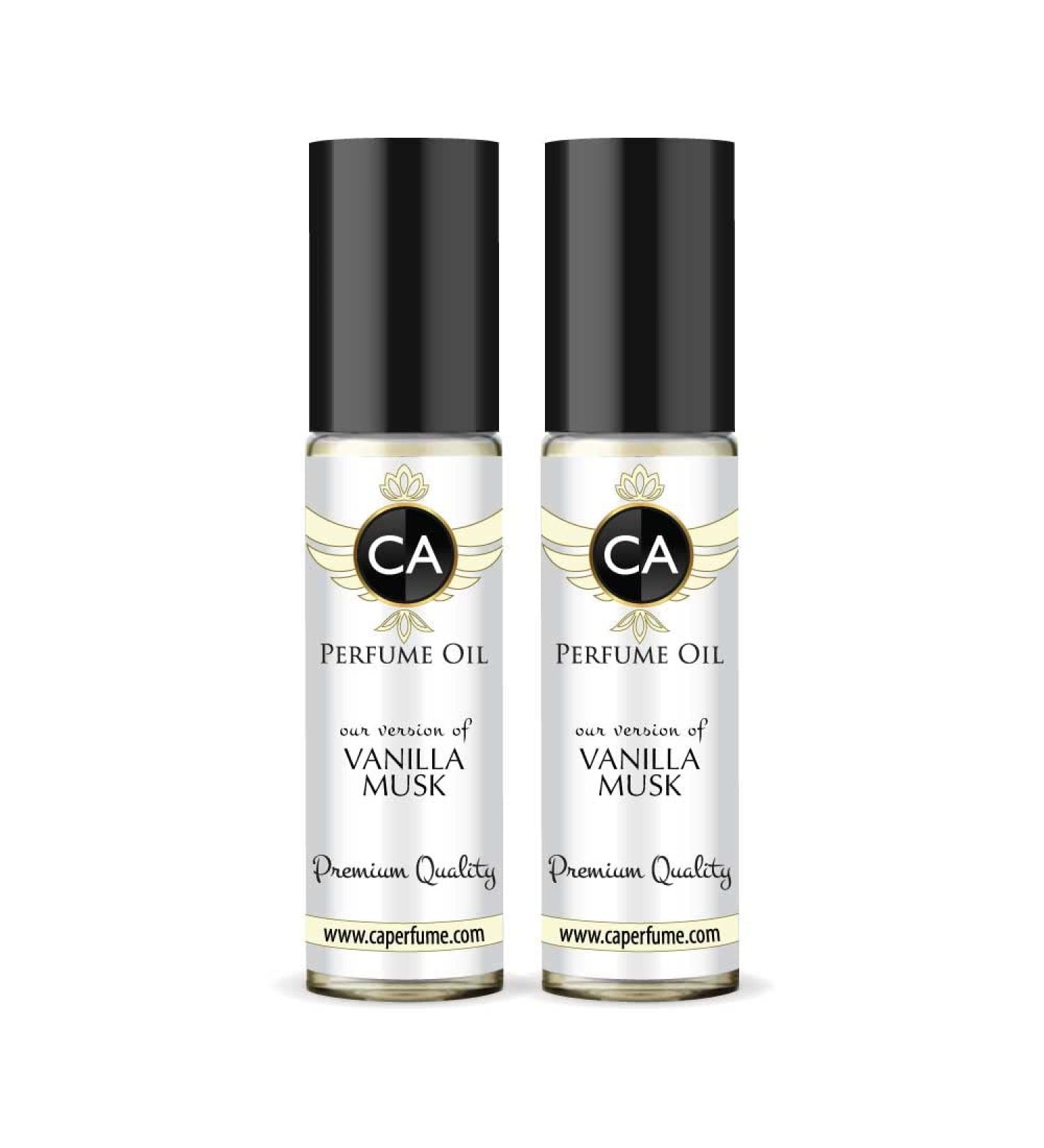 CA Perfume Impression of Emra Vanilla Musk For Women Replica Fragrance Body Oil Dupes Alcohol-Free Essential Aromatherapy Sample Travel Size Concentrated Long Lasting Attar Roll-On 0.3 Fl Oz-X2 - Buy Online on GoSupps.com