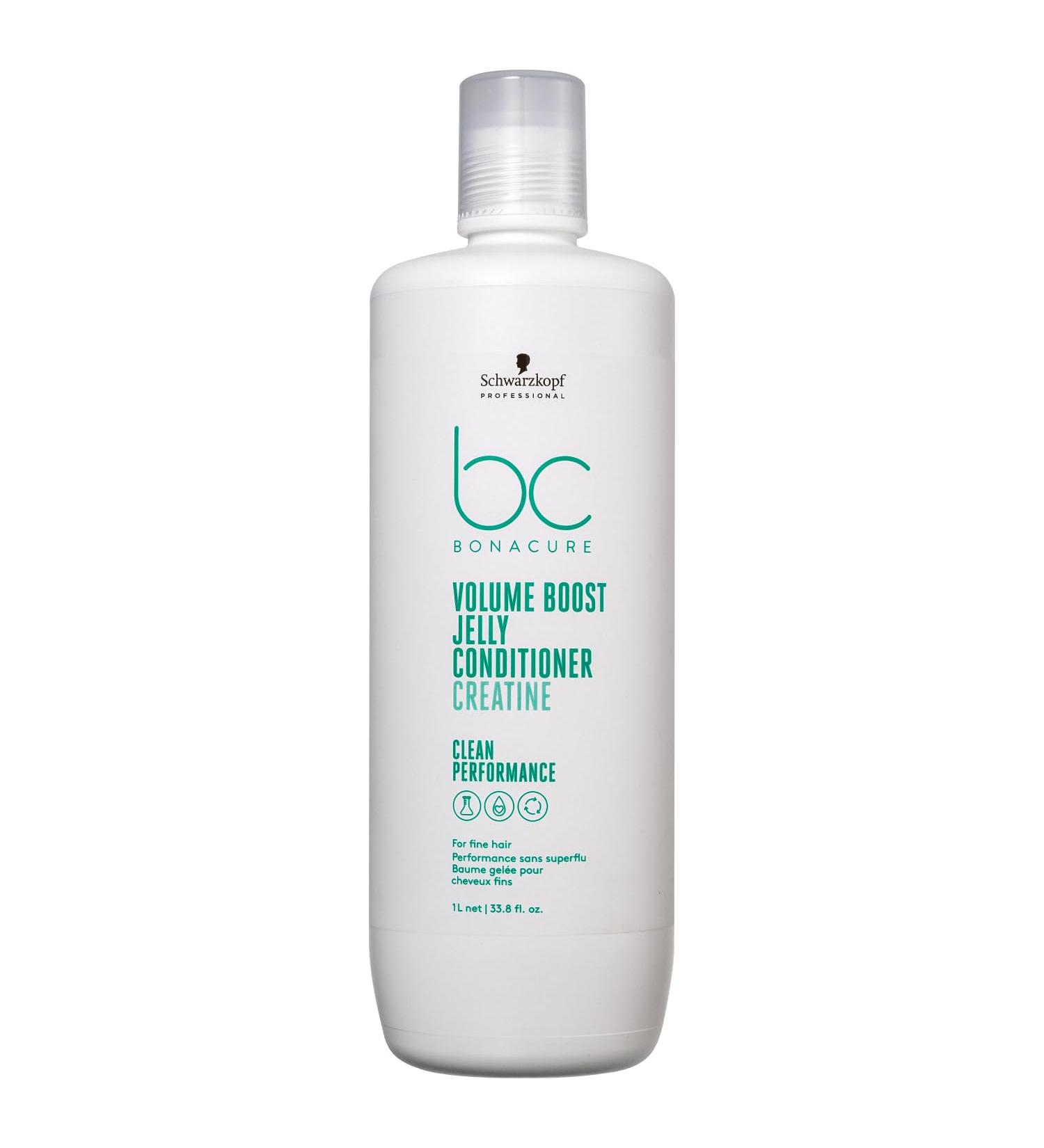 Schwarzkopf Professional BC Bonacure Volume Boost Jelly Conditioner - Odorless Creatine Formula for Intense Volume & Hydration - Buy Online on GoSupps.com