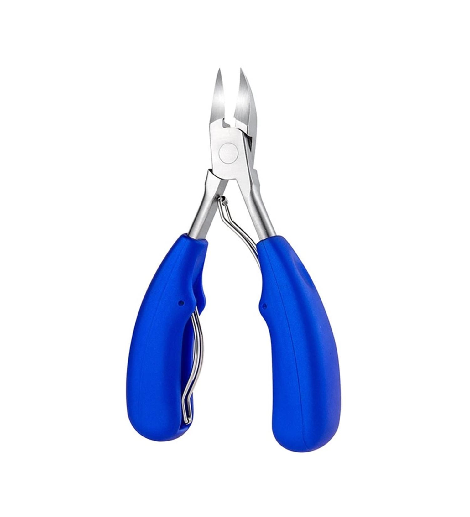 PSGS Toenail Ingrown Nail Art Cuticle Nipper Clipper Edge Cutter Manicure Paronychia Dead Skin Remover Trimming Nail Clipper Pedicure (Color : 822-3 Blue) Black blue - Buy Online on GoSupps.com