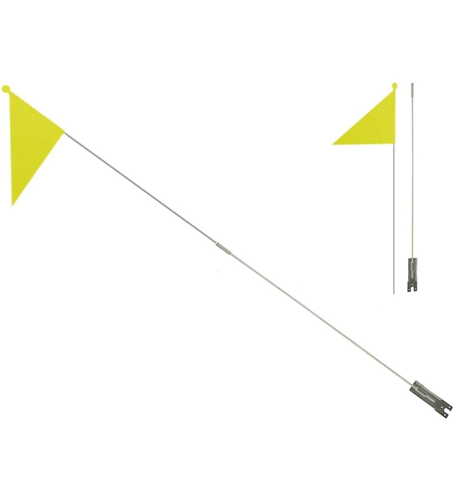 P4B Safety Flag for Children's Bicycles | 110 cm Security Flag | Durable and Visible Bicycle Safety Accessory - Buy Online on GoSupps.com