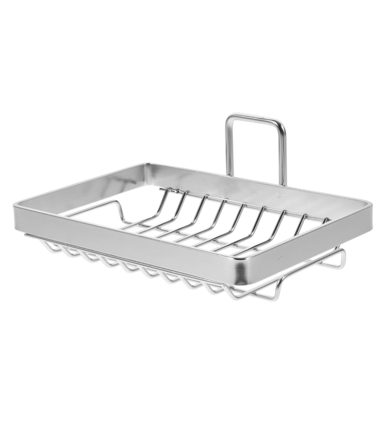 Ciieeo 4pcs Soap Box Wall Soap Rack Soap Dish Organizer Wall Soap Holder Soap Holder with Drain Bathroom Soap Holder Water Kitchen Soap Holder Drain Rack Stainless Steel Household - Buy Online on GoSupps.com