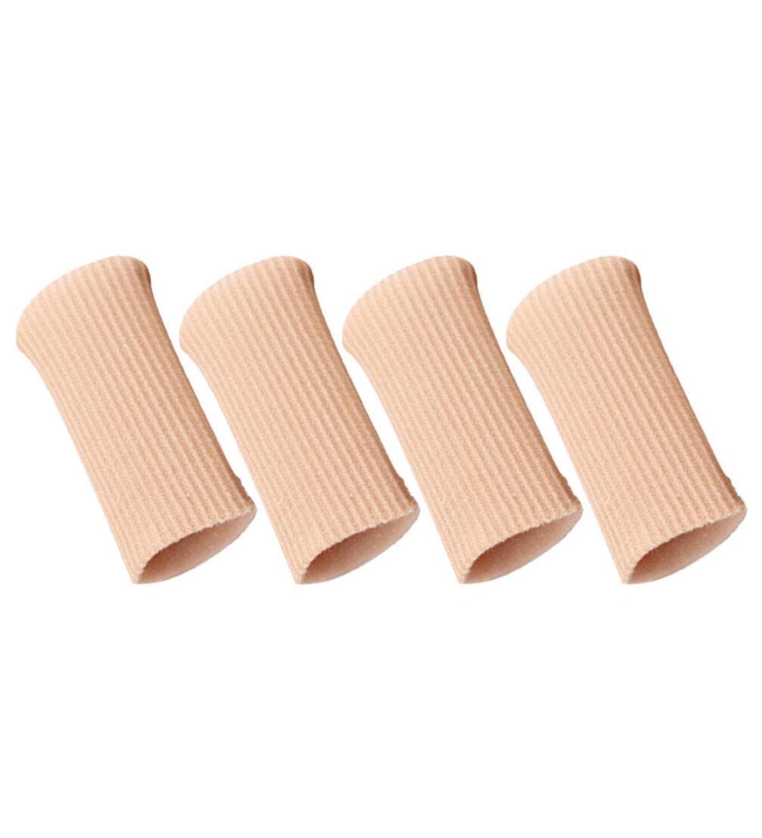 Fabric Toe Protectors - 4pcs Sleeve Covers for Blisters & Ingrown Toenails - Women's Toe Caps - 7x2x2cm - Buy Online on GoSupps.com