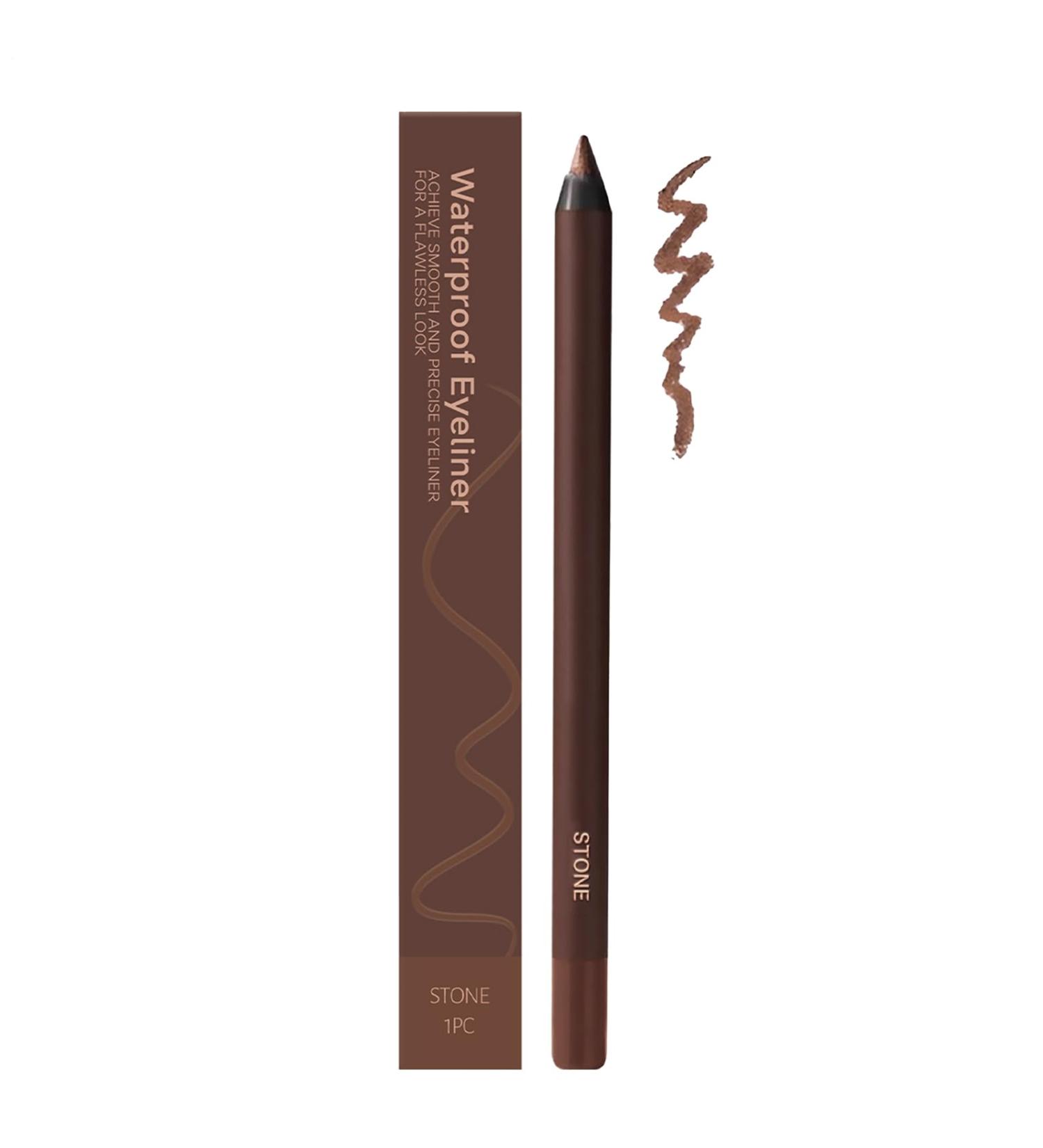 Eyeliner Pencil - 2 in 1 Smudge-Proof Eyebrow Pencil and Eyeliner Pen | Smudge-Proof Eyebrow Pencil Sharpenable Ideal for Everyday Use and Travel - Buy Online on GoSupps.com