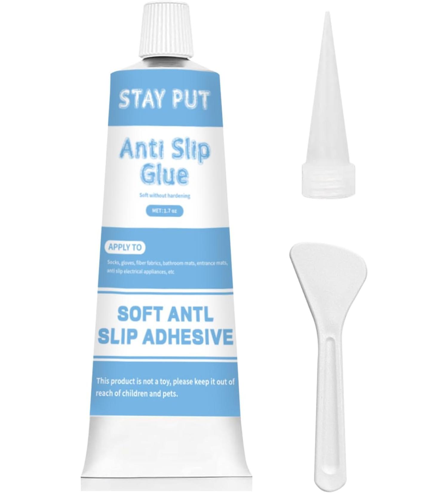 TBTFW Anti Slip Sock Fabric Fabric Paint for Non-Slip Socks Transparent Waterproof Dimensional Fabric Paint Suitable for Socks - White - 1.7 Oz - Buy Online on GoSupps.com