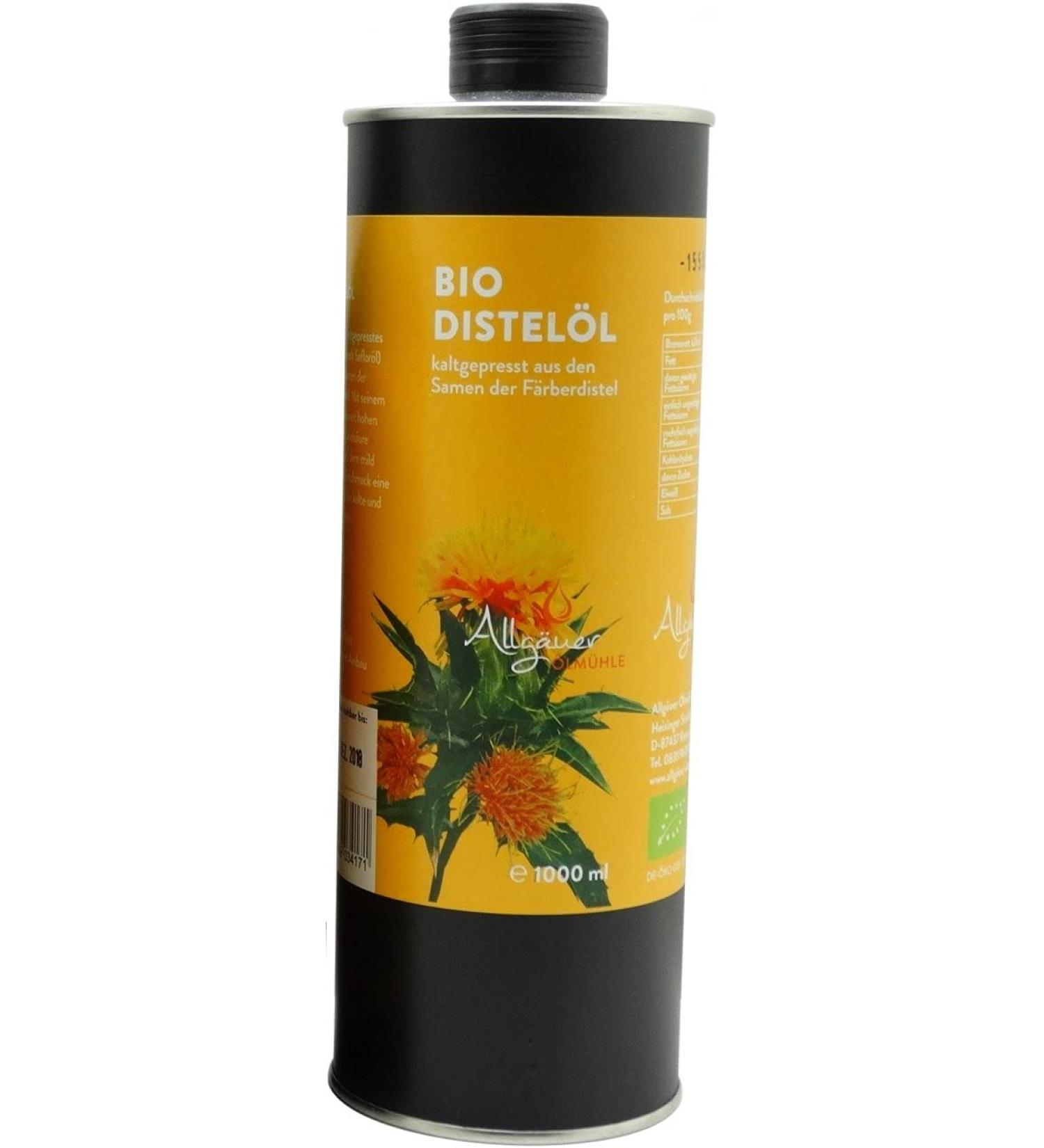 Allg u oil mill bio thistle oil 1 l 1000