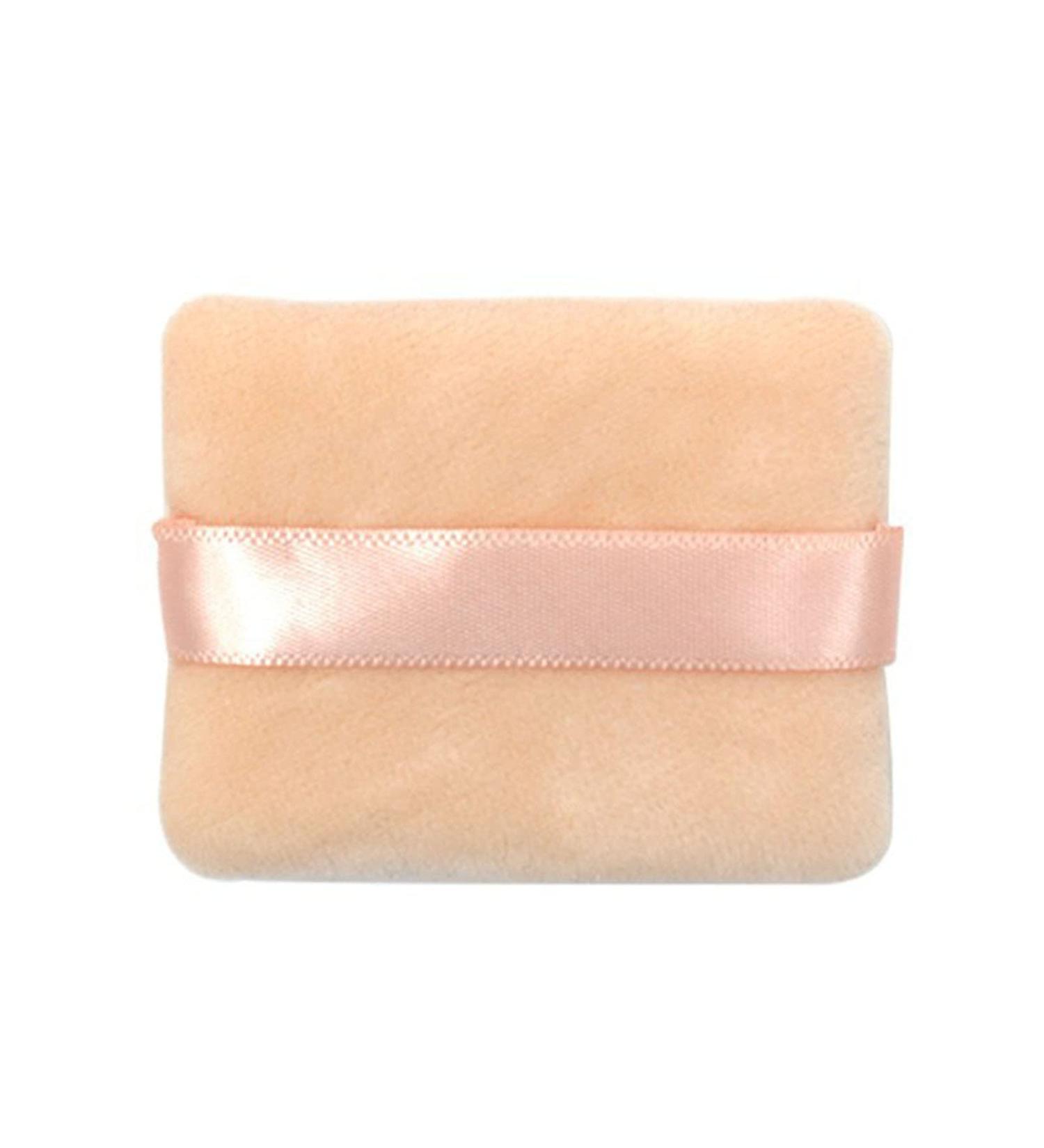 Love Heart Shape And Square Makeup Powder Puffs Ultra Soft Washable Makeup Foundation Powder Puffs Cotton Reusable Cosmetic Powder Puff With Straps For Loose Powder Mineral Powder (Skin Colour Square) - Buy Online on GoSupps.com