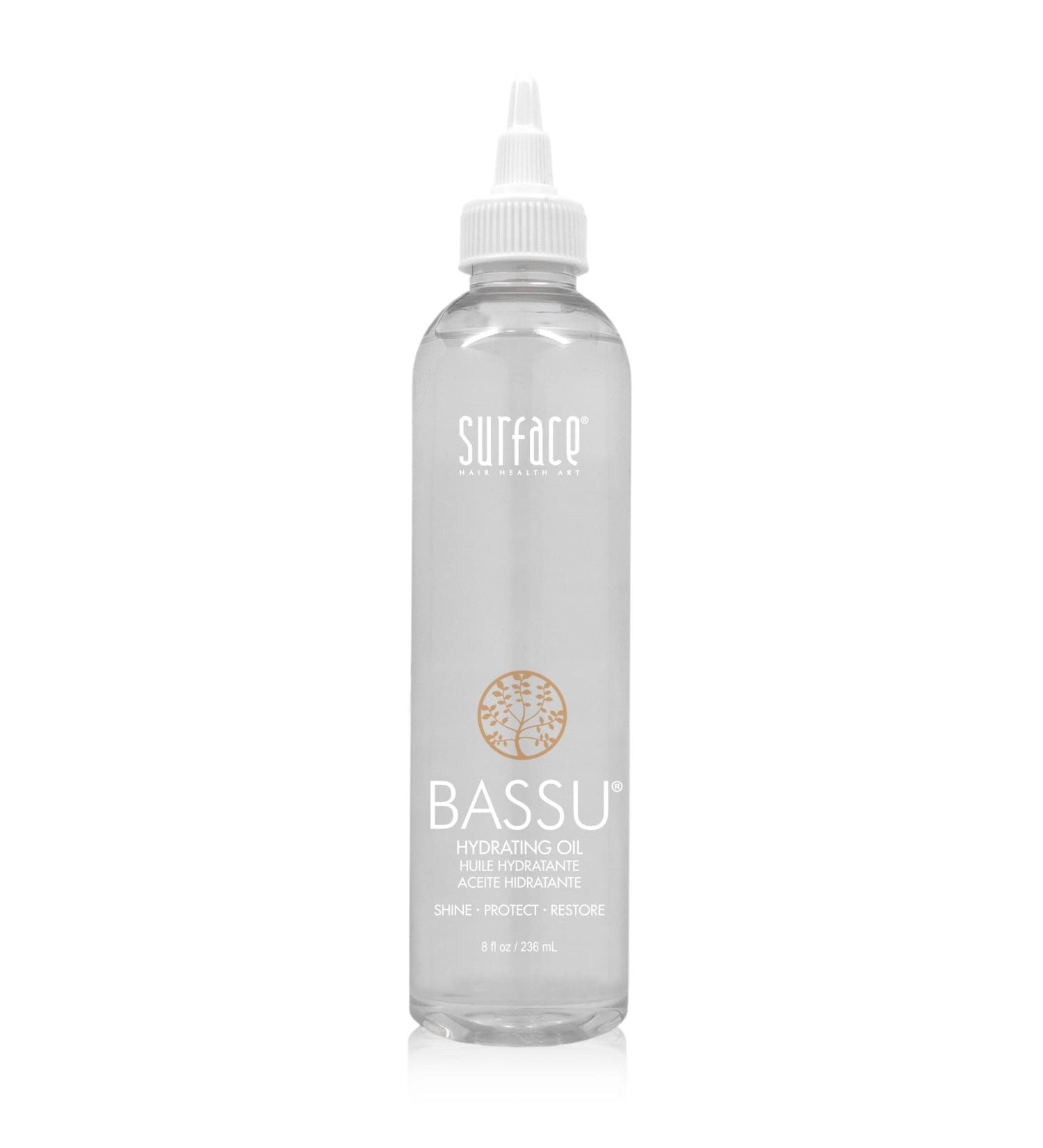 Surface Hair Bassu Hydrating Oil - 8 Fl. Oz | Intensify Shine, Protect, Brighten Color & Condition - Buy Online on GoSupps.com